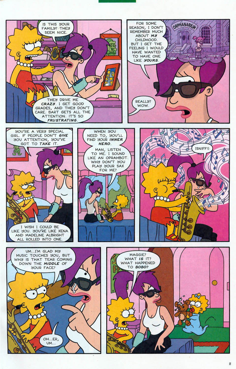 Read online Futurama Comics comic -  Issue #9c - 14
