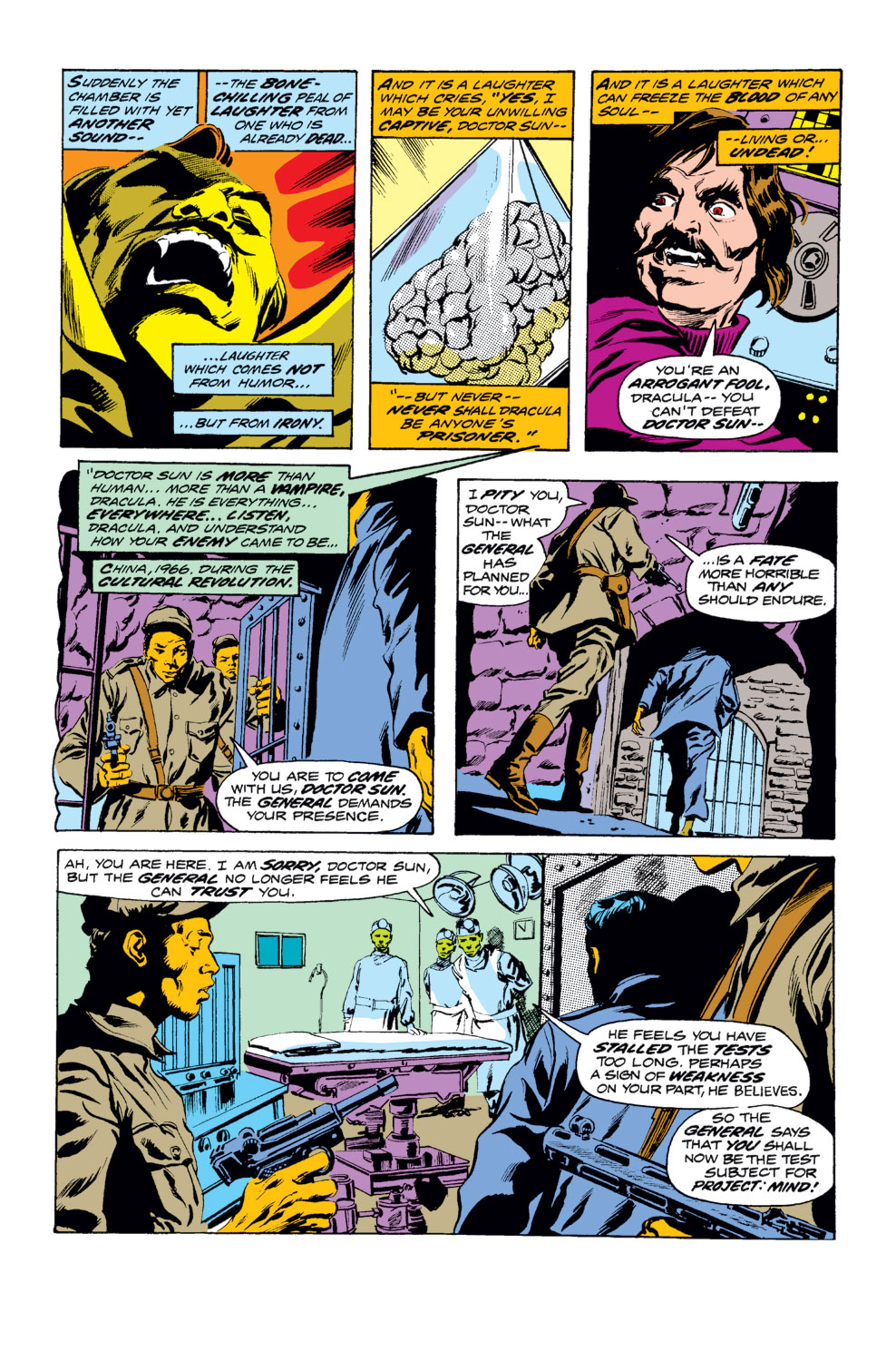 Read online Tomb of Dracula (1972) comic -  Issue #21 - 3