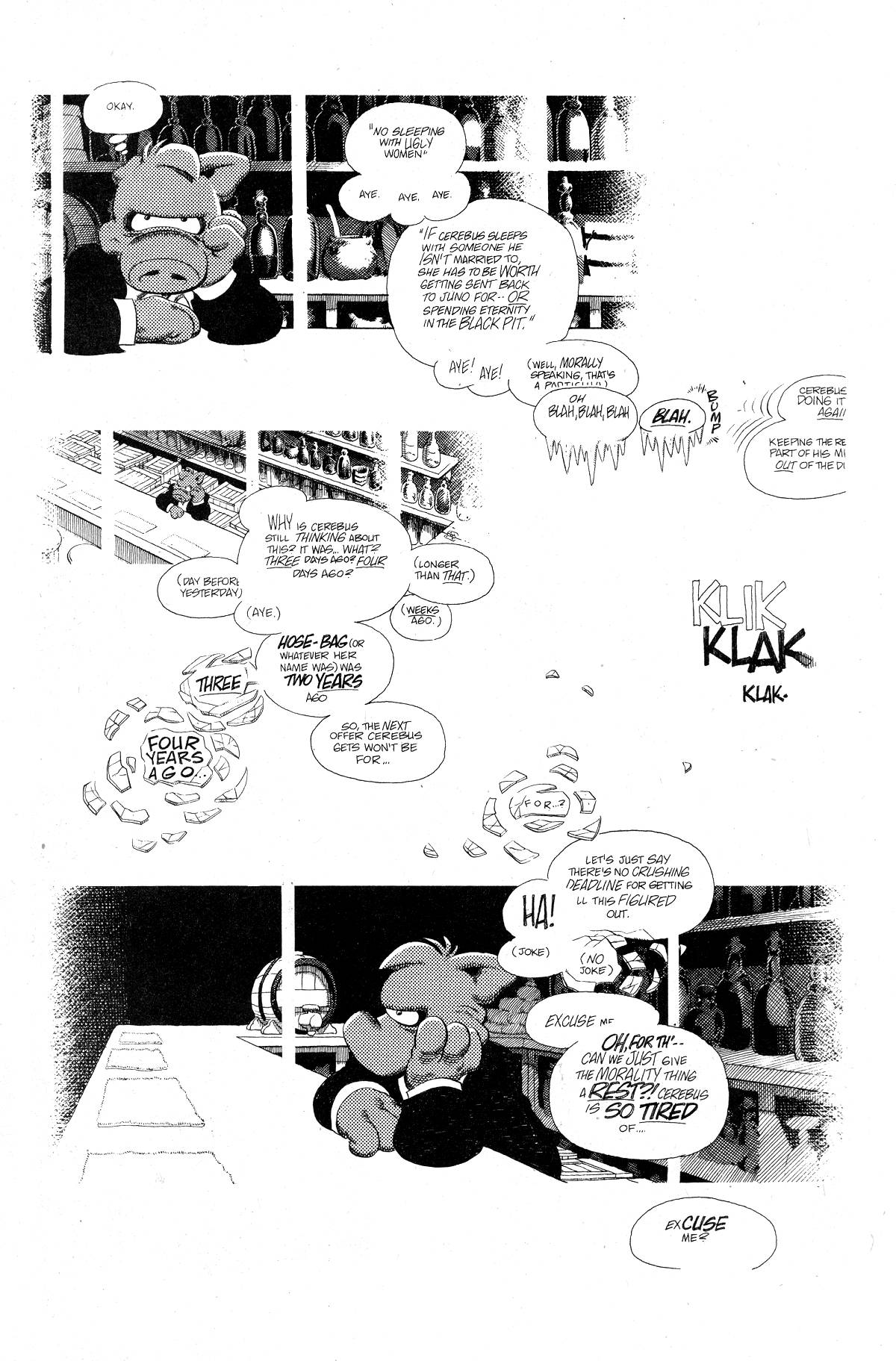 Read online Cerebus comic -  Issue #216 - 3