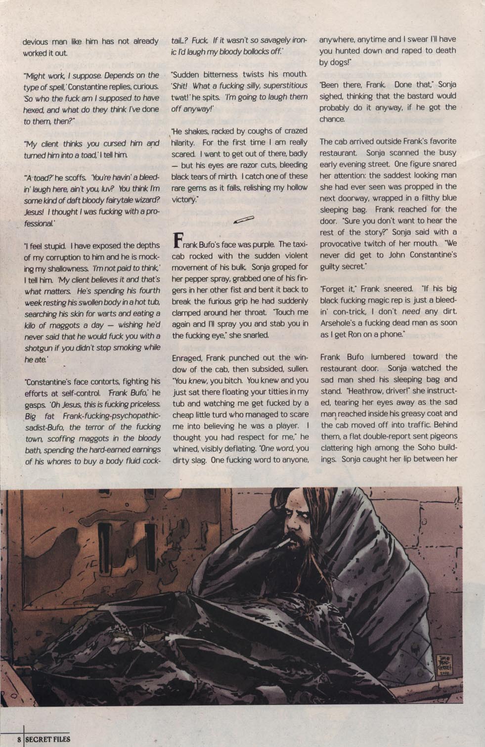 Read online Vertigo Secret Files: Hellblazer comic -  Issue # Full - 8
