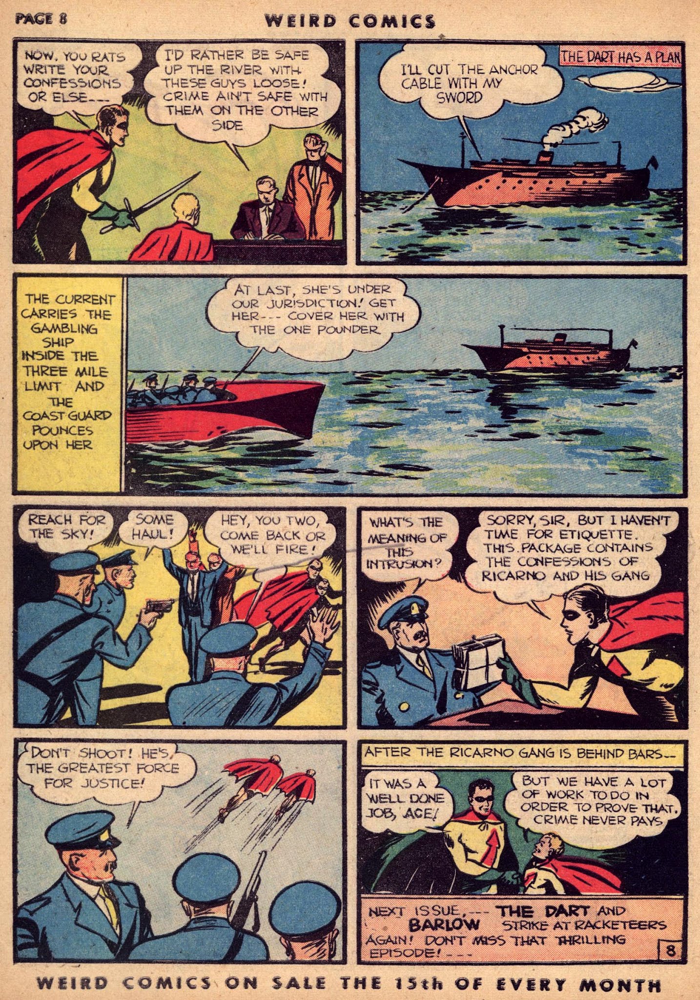 Read online Weird Comics comic -  Issue #5 - 10