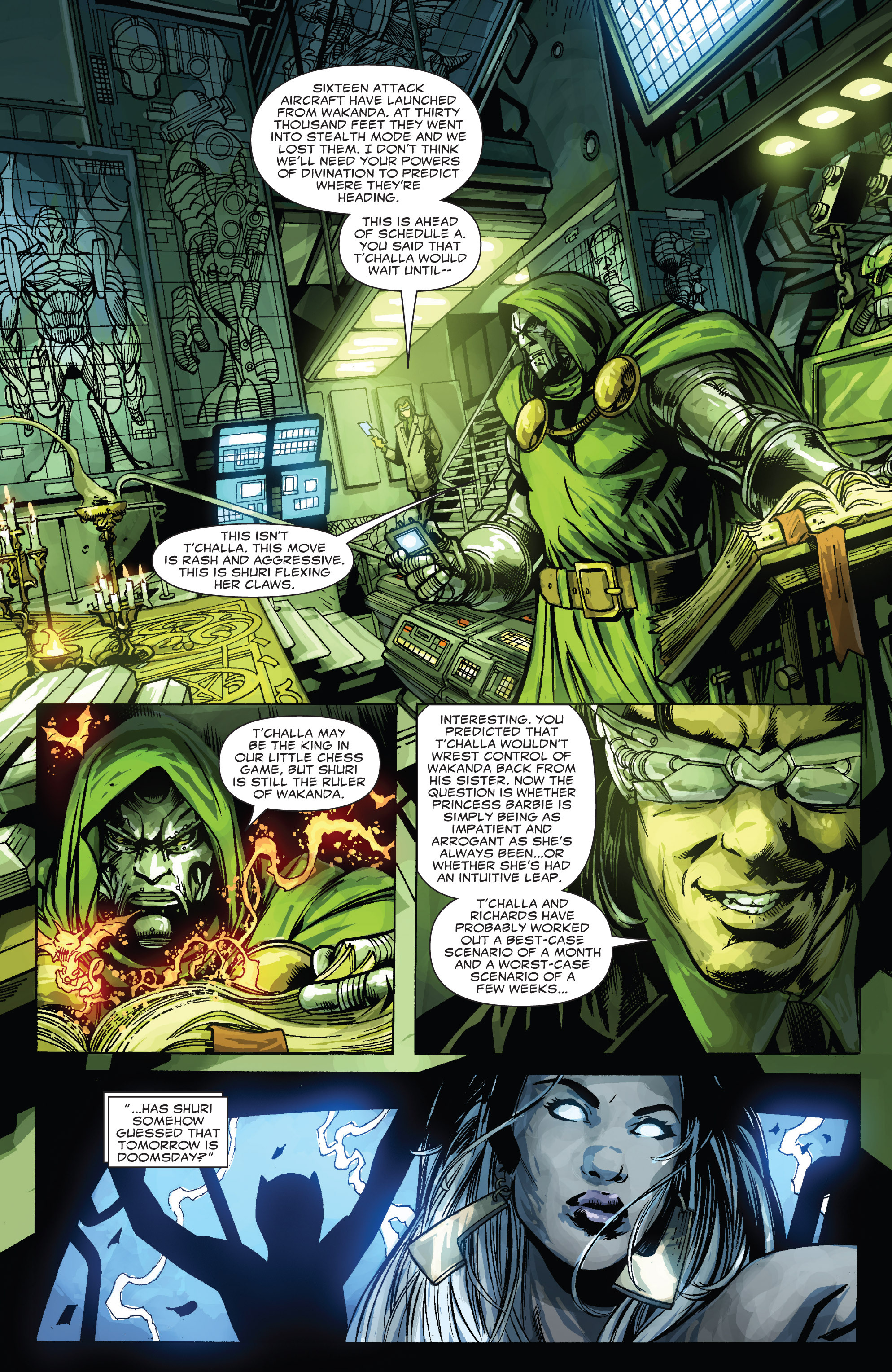 Read online Doomwar comic -  Issue #4 - 10