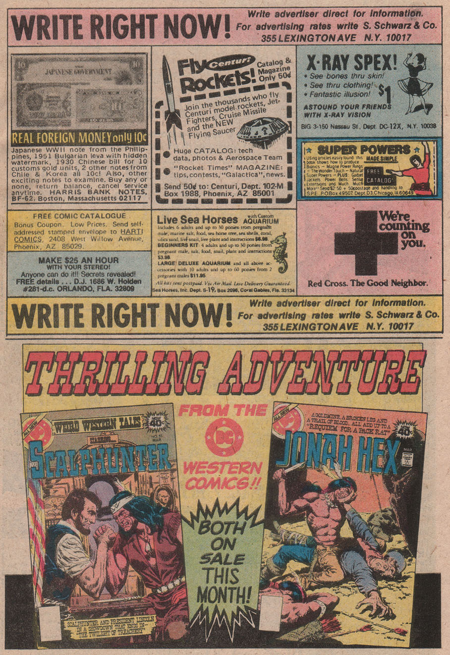 Read online Weird Western Tales (1972) comic -  Issue #53 - 29