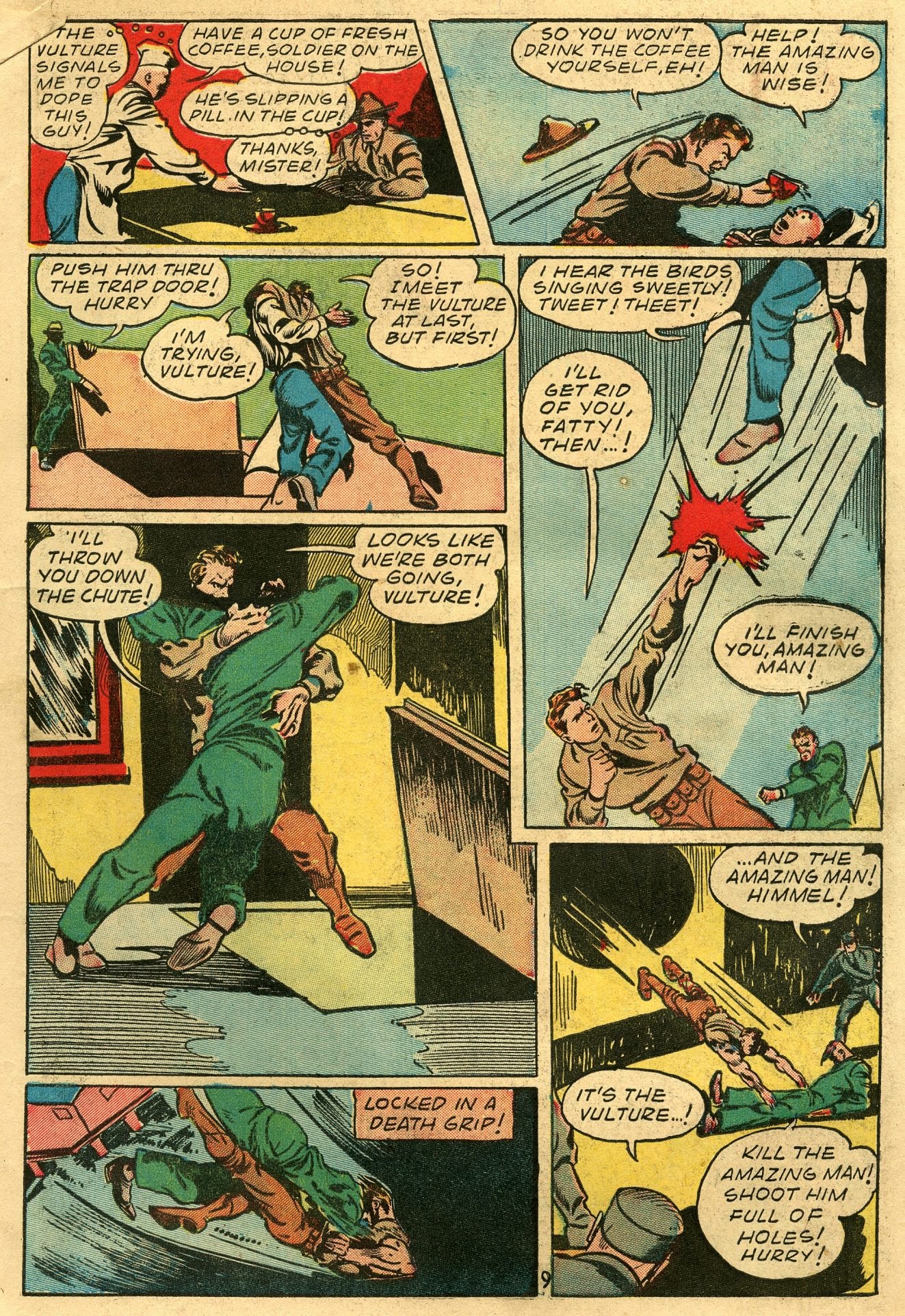Read online Amazing Man Comics comic -  Issue #24 - 11