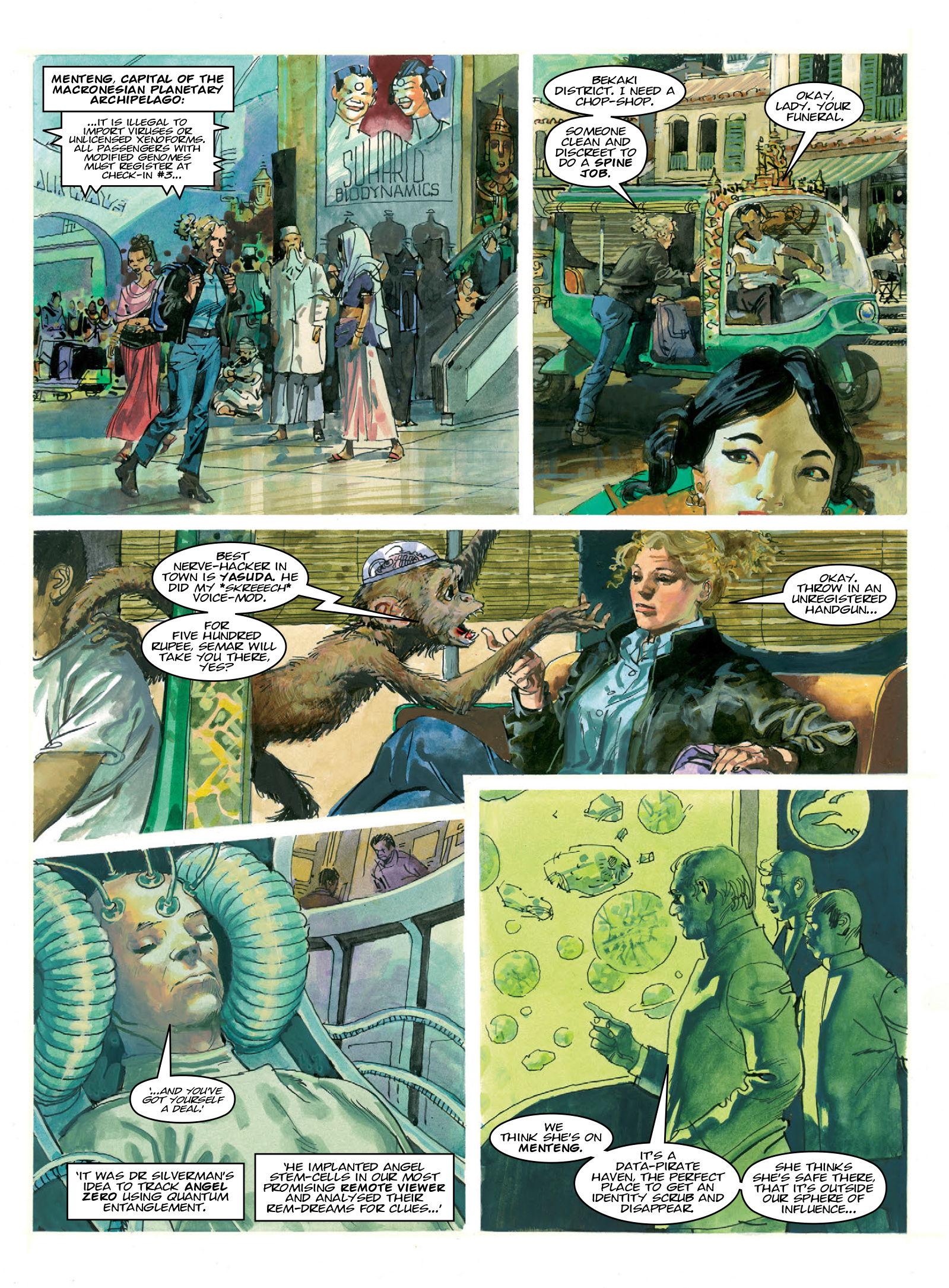 Read online Judge Dredd Megazine (Vol. 5) comic -  Issue #370 - 71