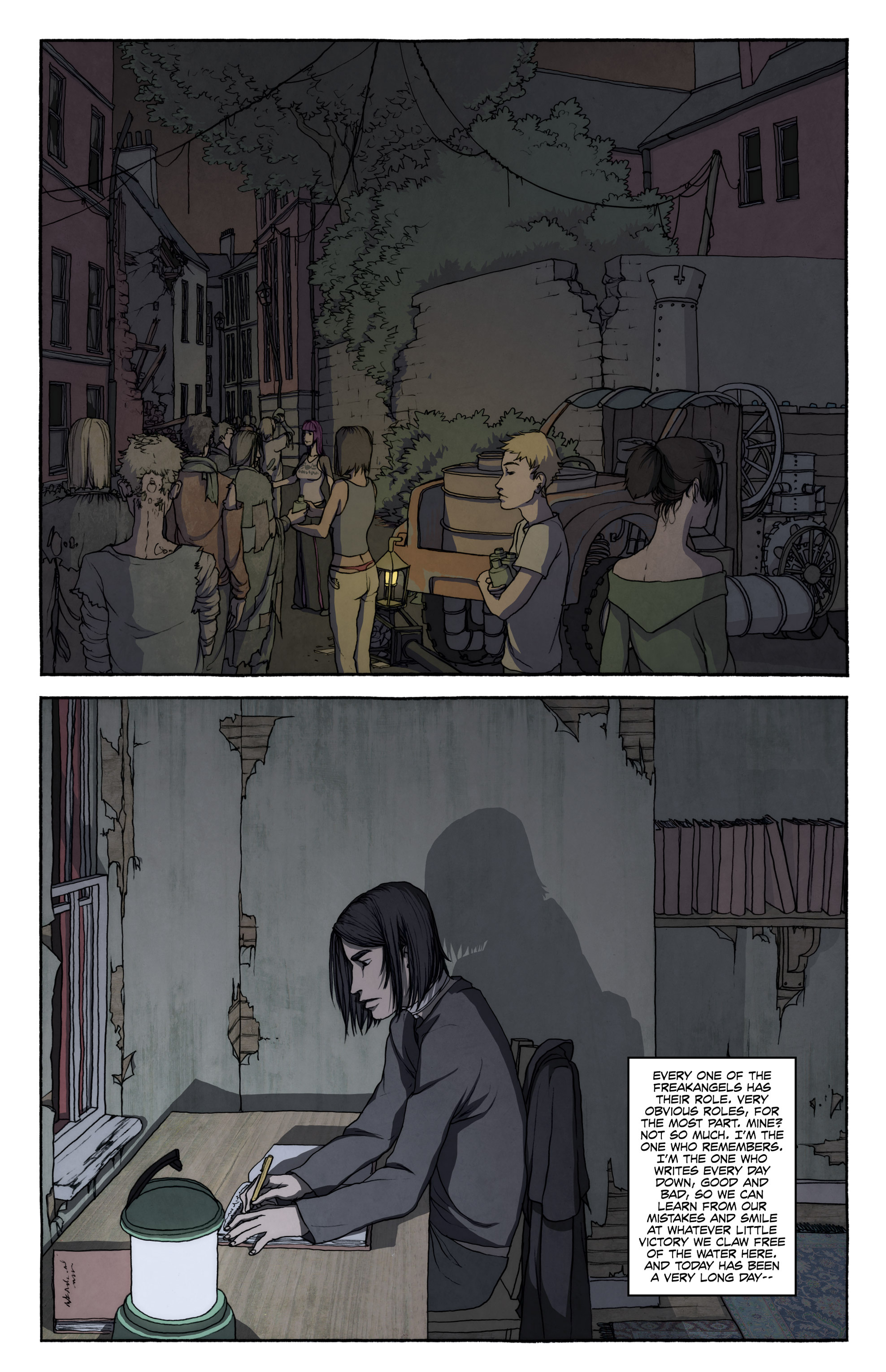 Read online FreakAngels comic -  Issue #2 - 144