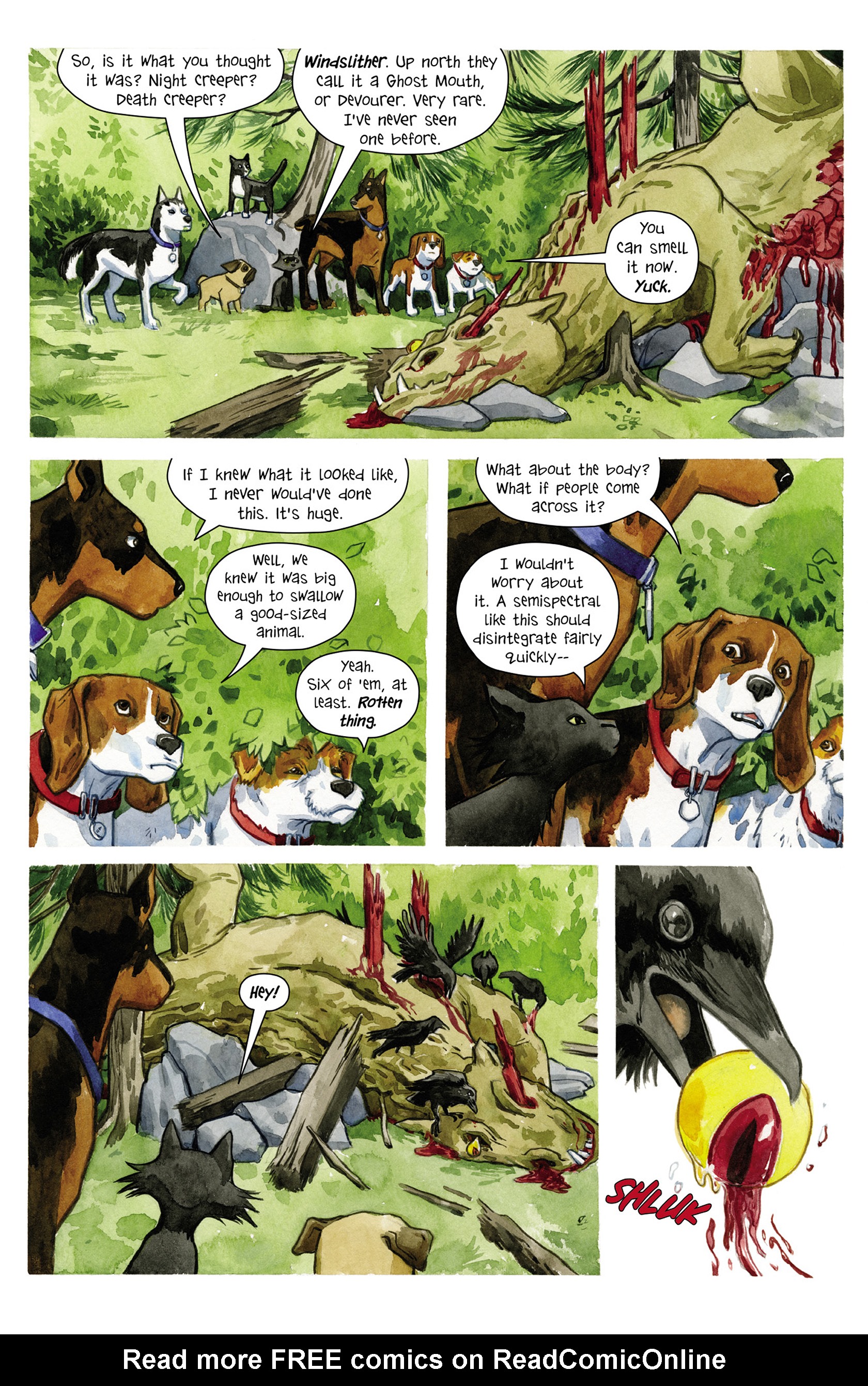 Read online Beasts of Burden: Hunters & Gatherers comic -  Issue # Full - 17