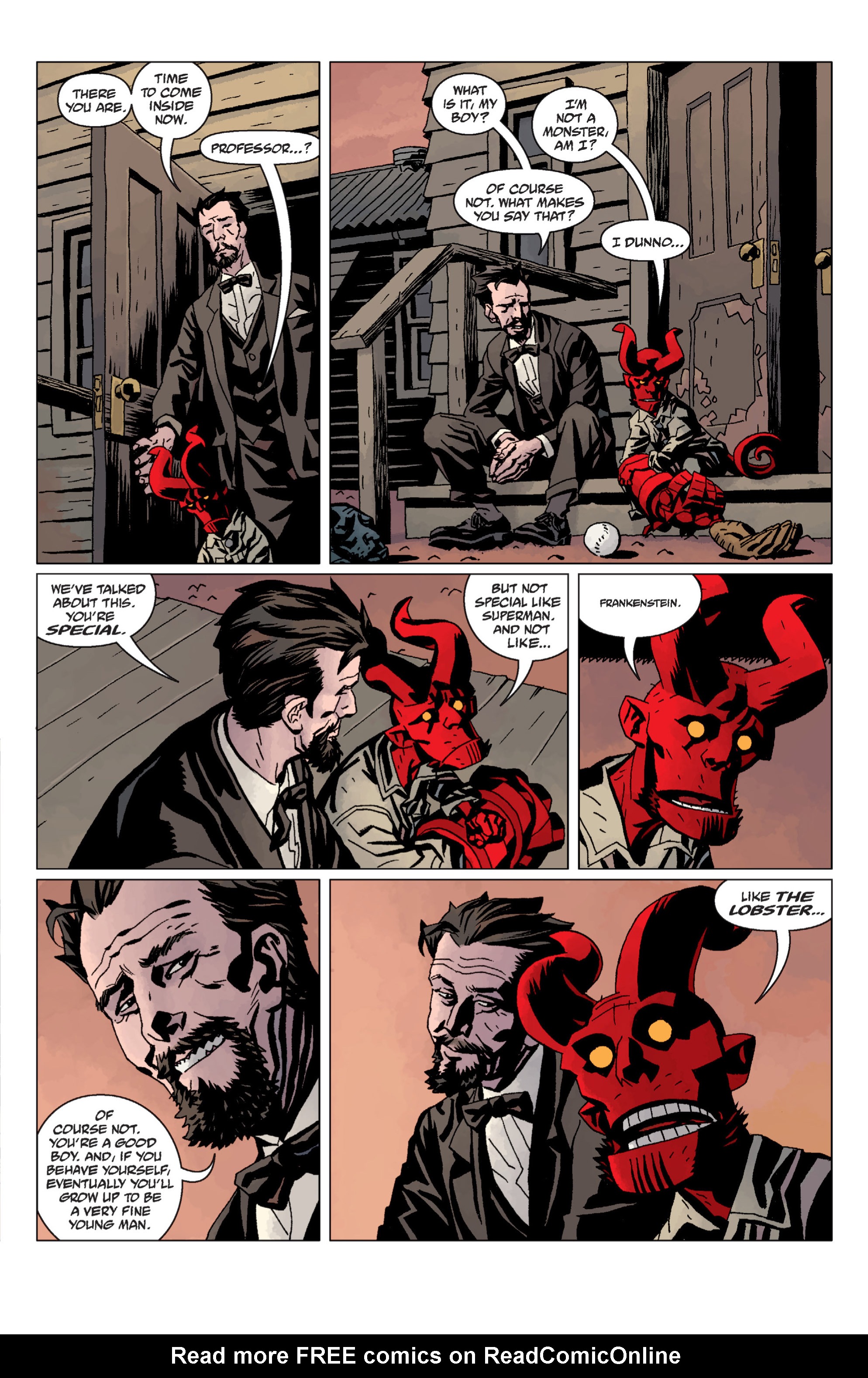 Read online Hellboy comic -  Issue #12 - 56