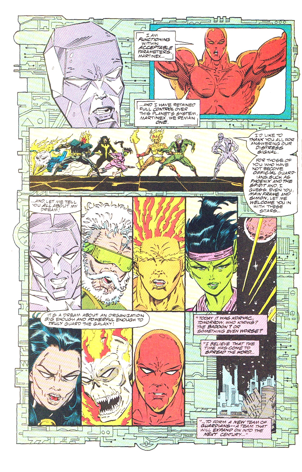 Read online Guardians of the Galaxy (1990) comic -  Issue # _Annual 2 - 40