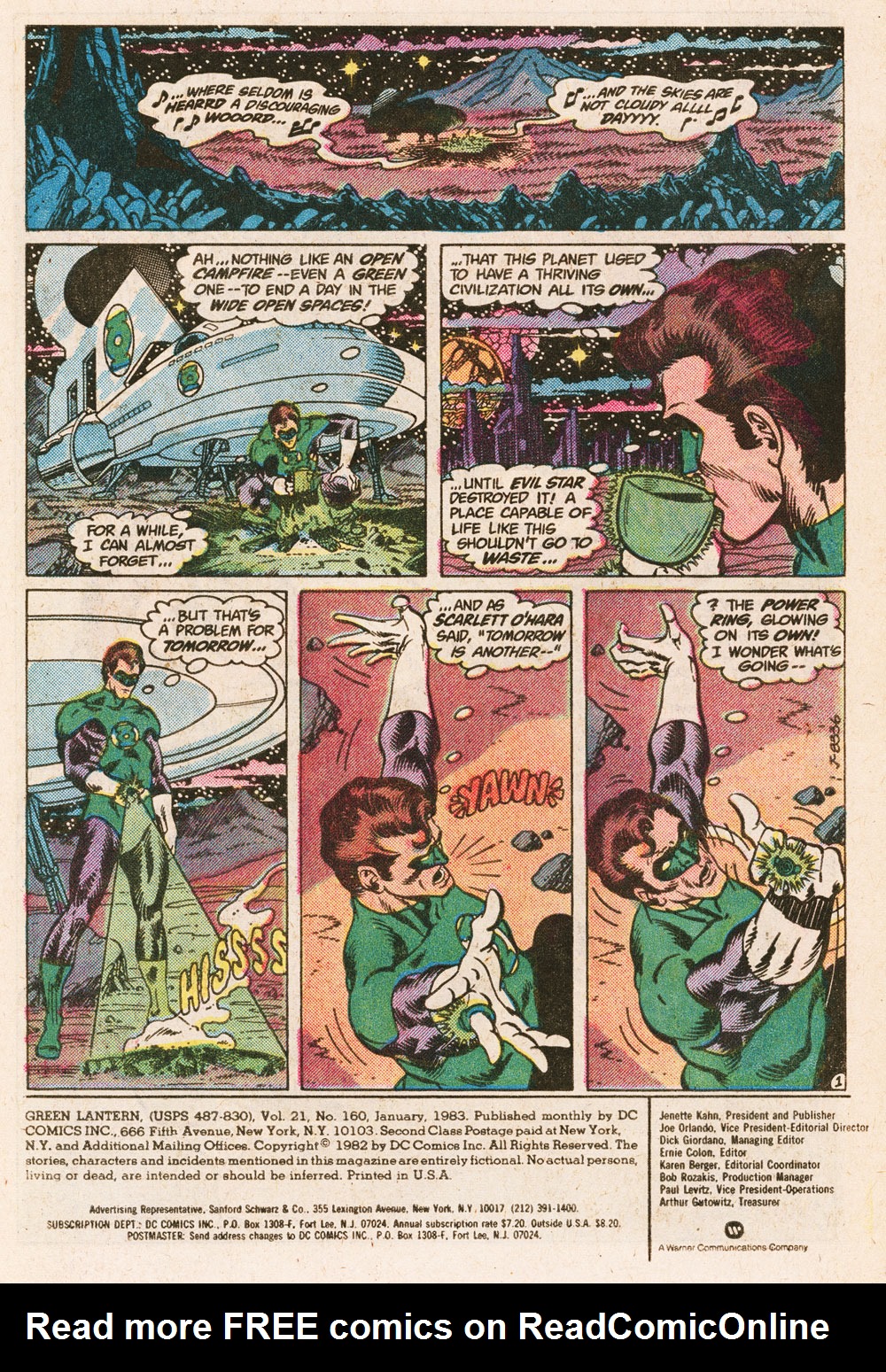 Read online Green Lantern (1960) comic -  Issue #160 - 2