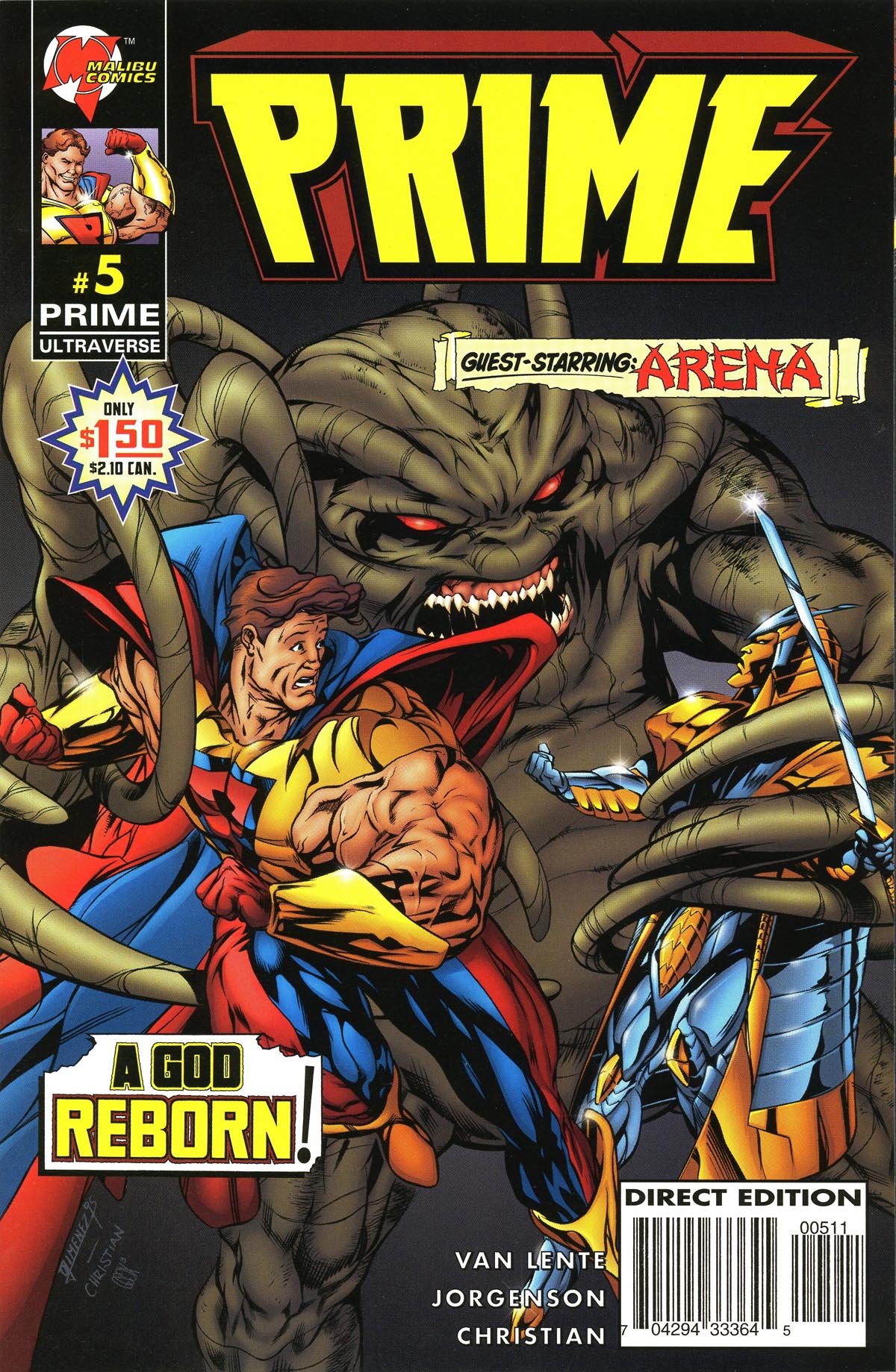 Read online Prime (1995) comic -  Issue #5 - 1