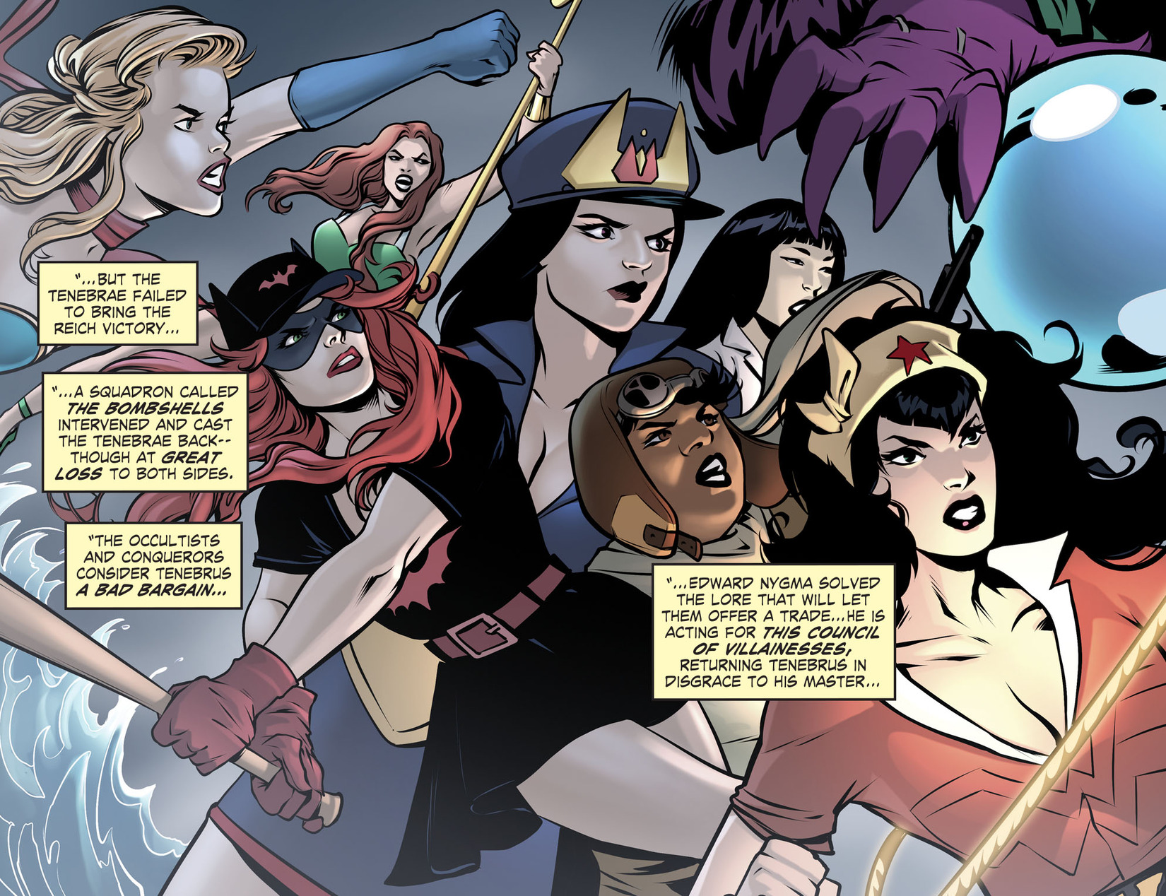 Read online DC Comics: Bombshells comic -  Issue #74 - 15