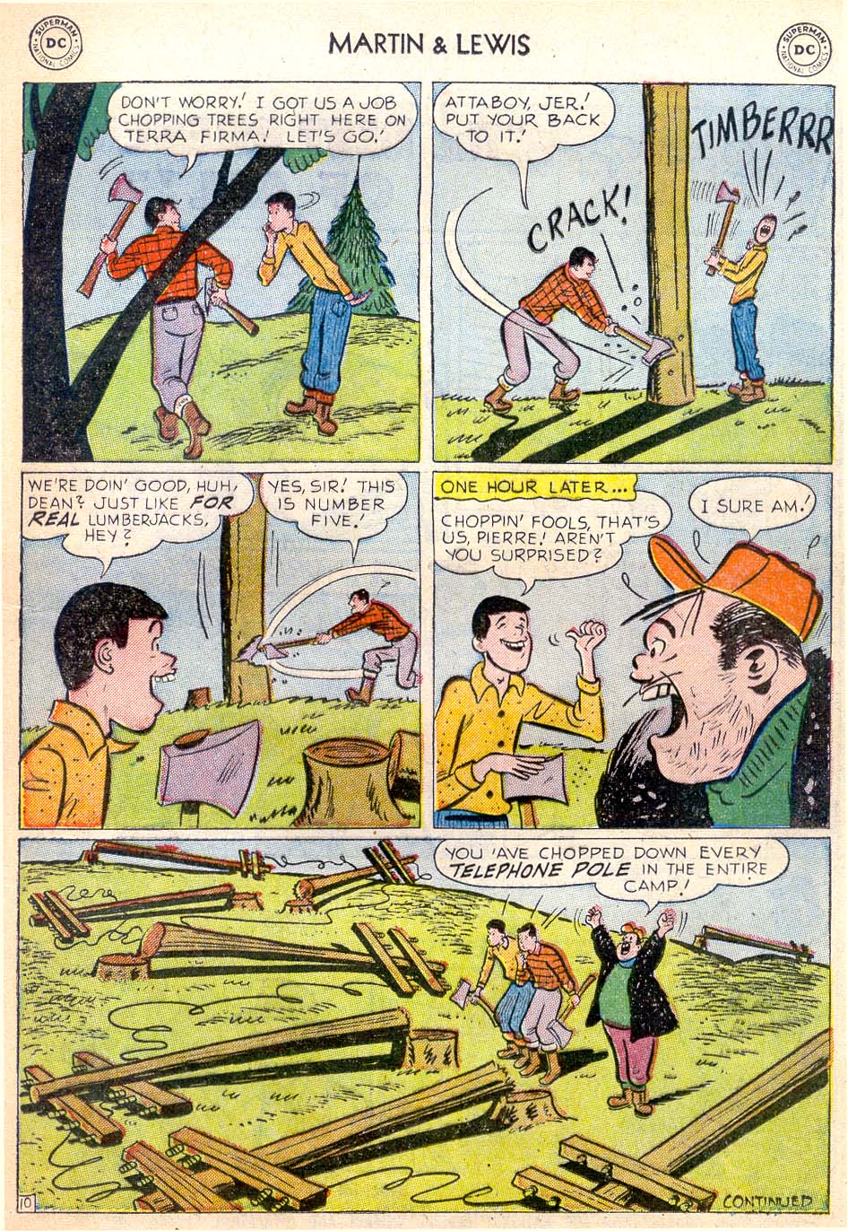 Read online The Adventures of Dean Martin and Jerry Lewis comic -  Issue #11 - 21