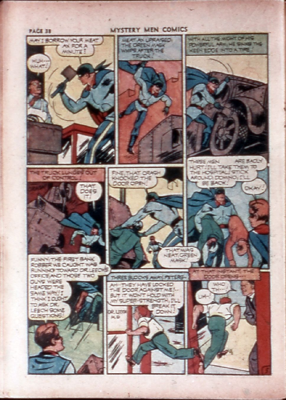 Read online Mystery Men Comics comic -  Issue #28 - 39
