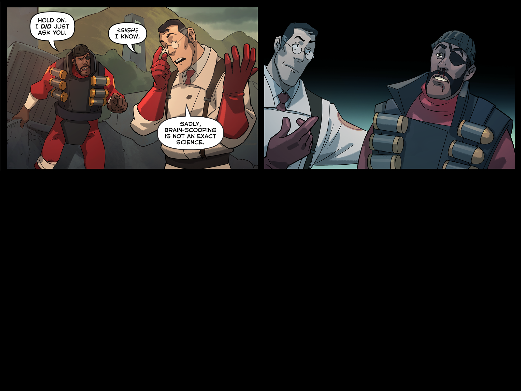Read online Team Fortress 2 comic -  Issue #6 - 96