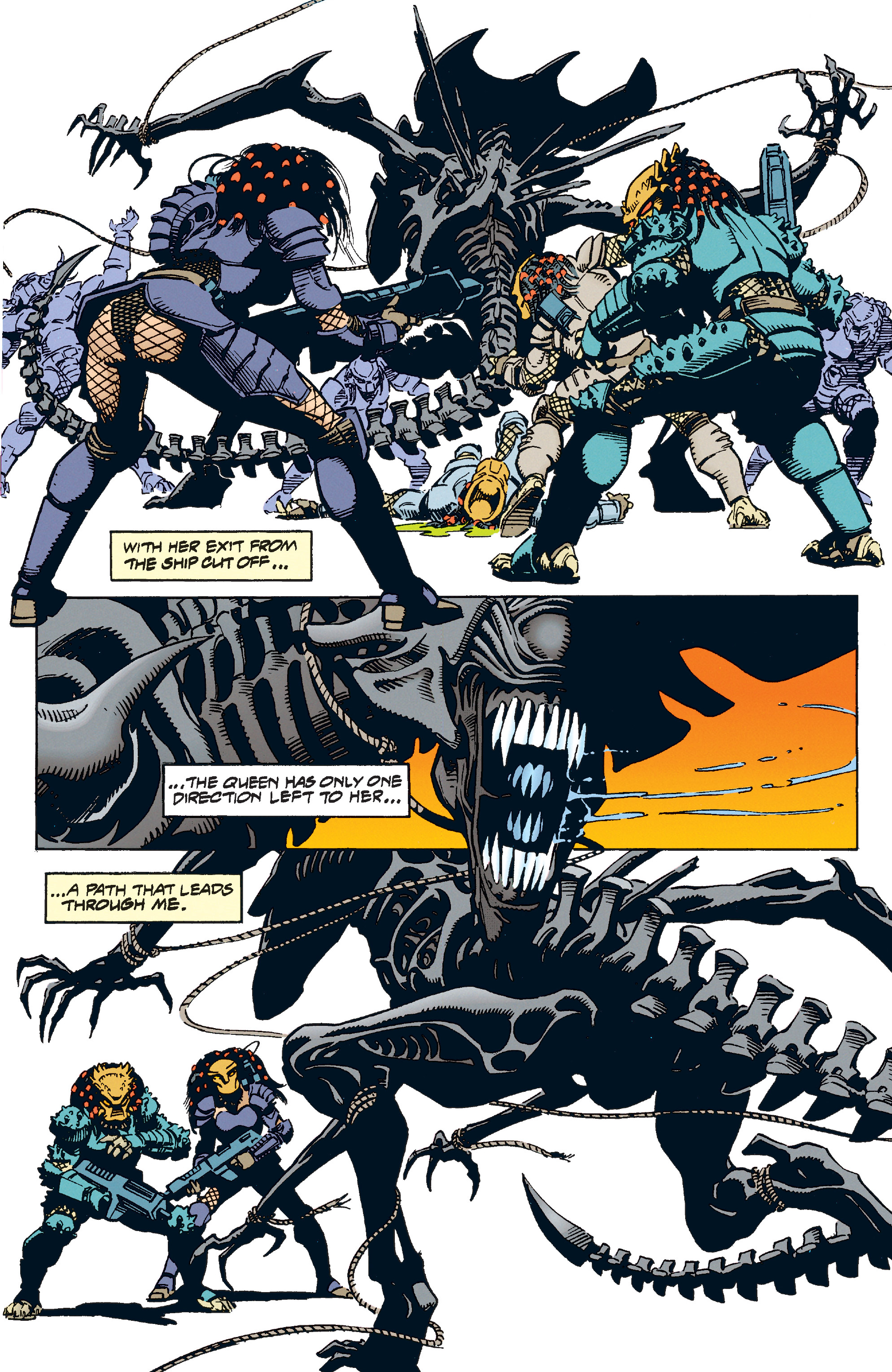 Read online Aliens vs. Predator: The Essential Comics comic -  Issue # TPB 1 (Part 2) - 78