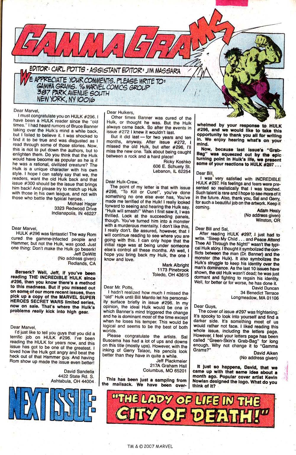 Read online The Incredible Hulk (1968) comic -  Issue #301 - 33