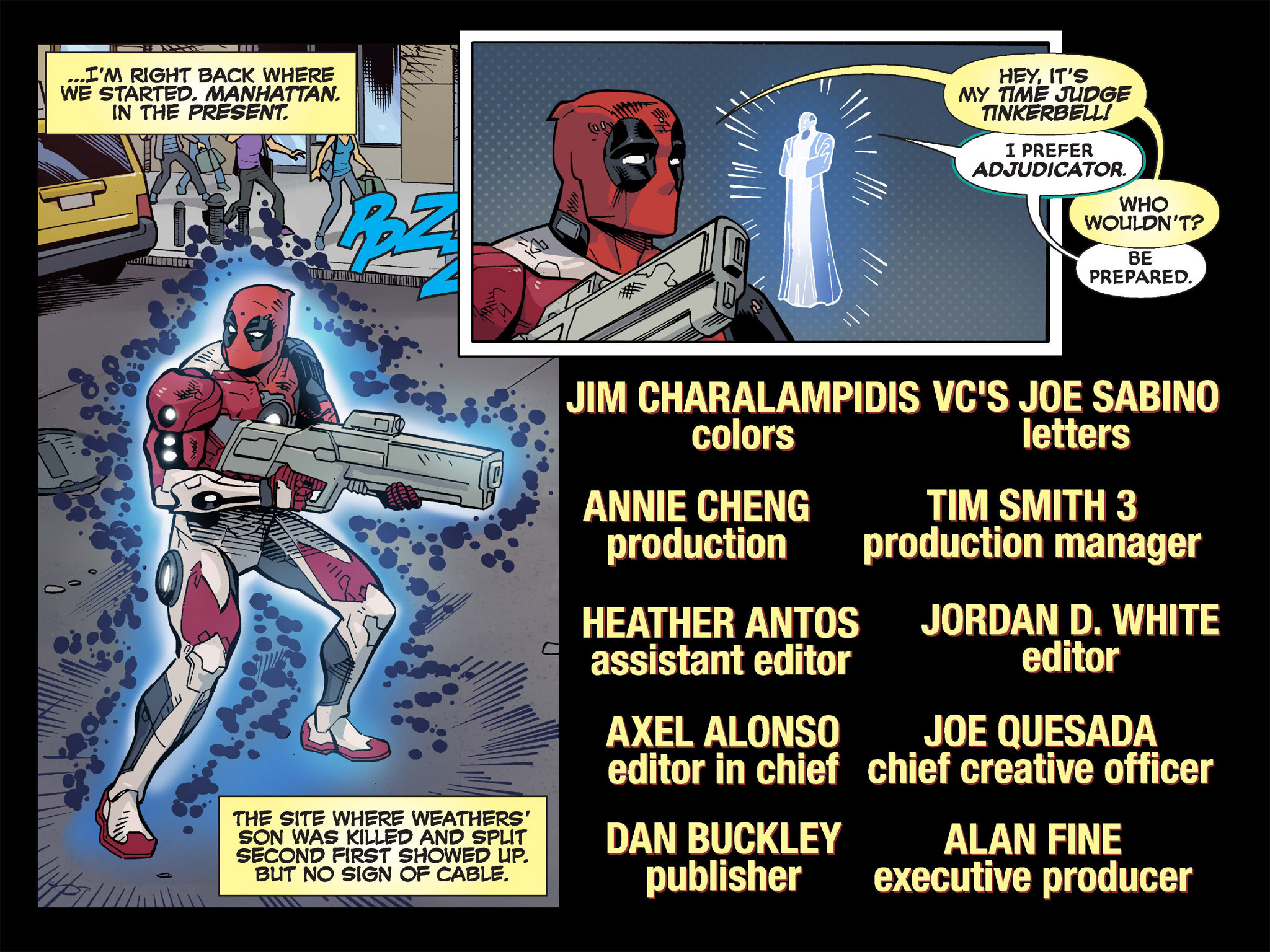 Read online Deadpool & Cable: Split Second Infinite Comic comic -  Issue #6 - 8