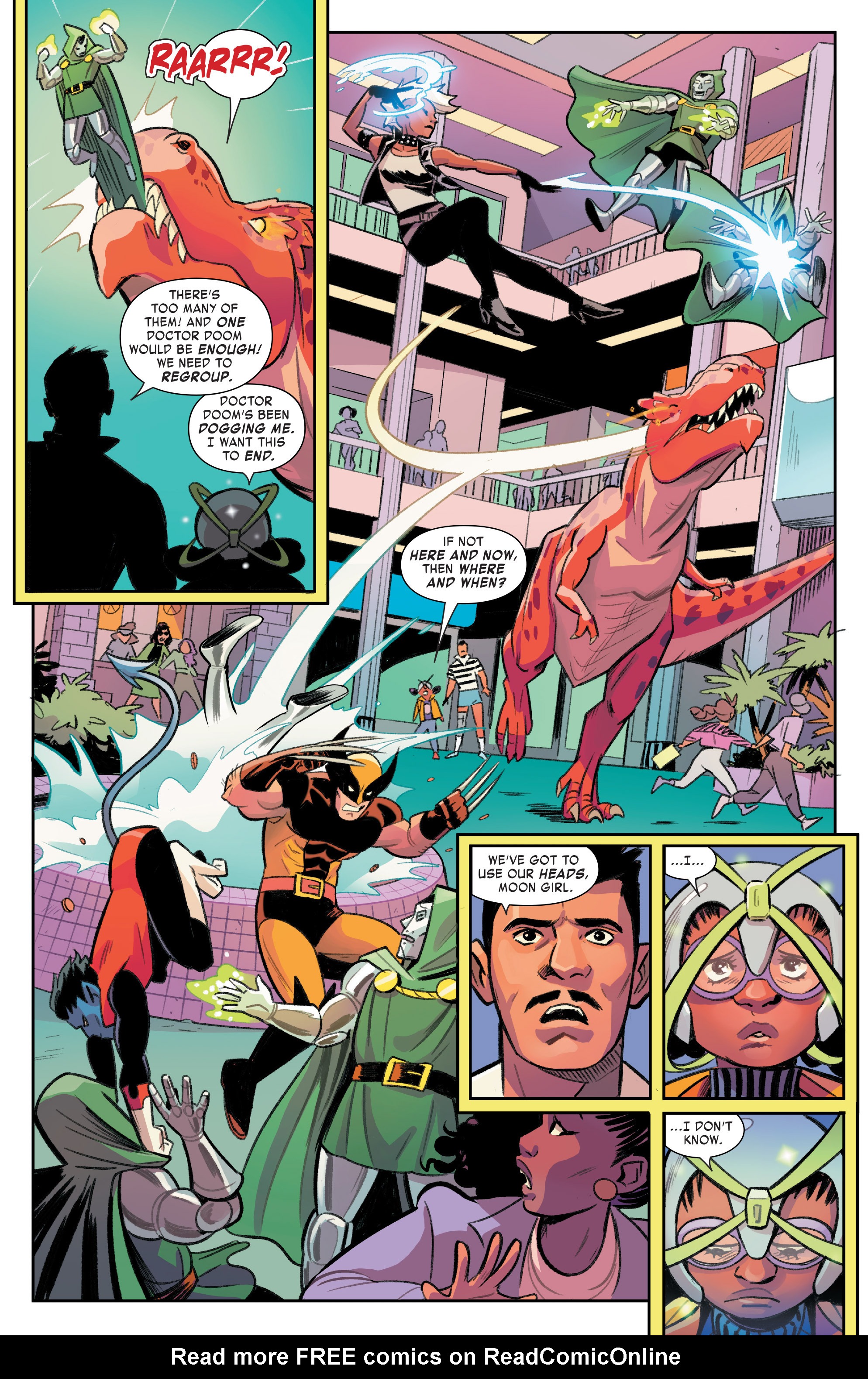 Read online Moon Girl And Devil Dinosaur comic -  Issue #17 - 14