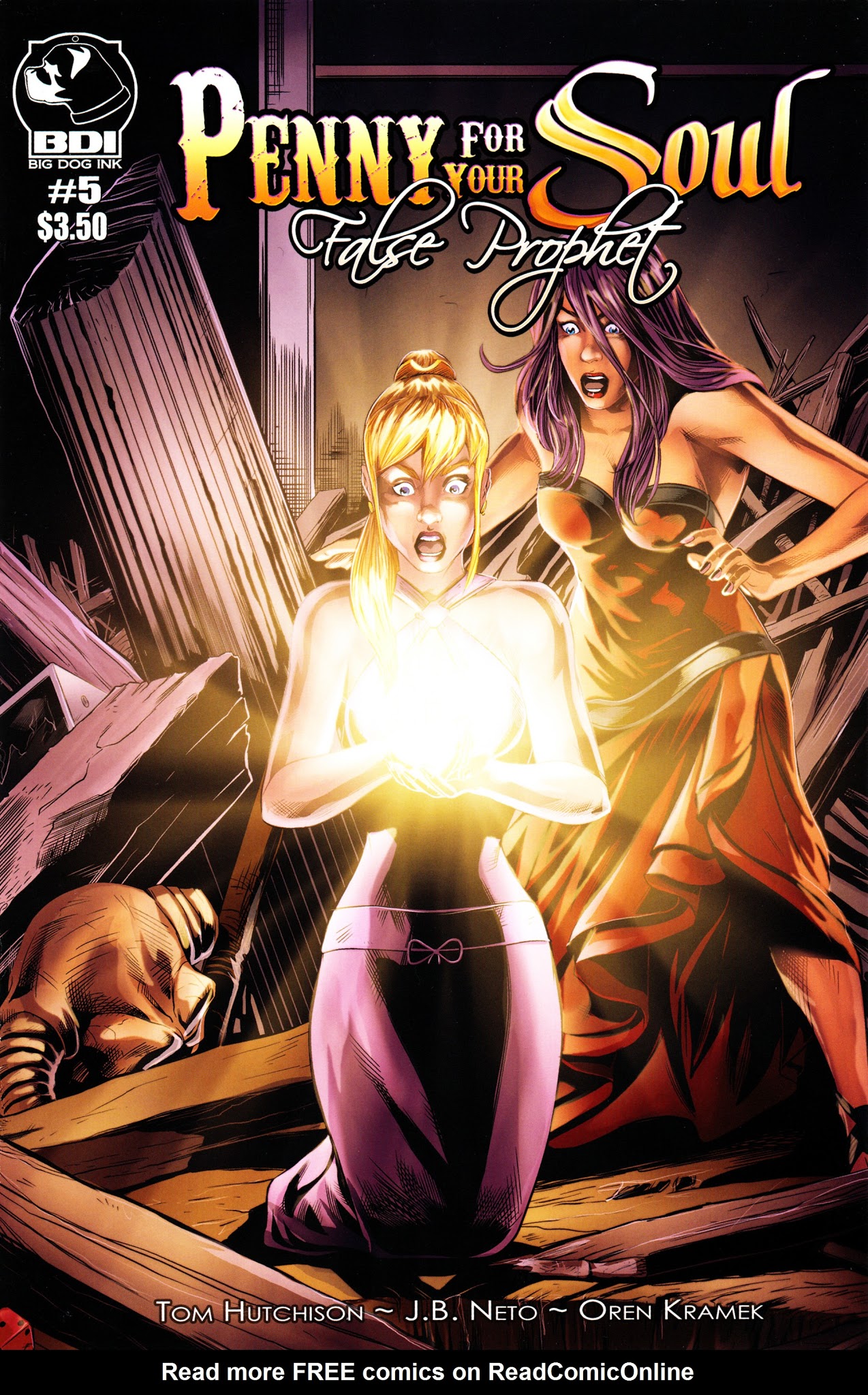 Read online Penny for Your Soul: False Prophet comic -  Issue #5 - 1