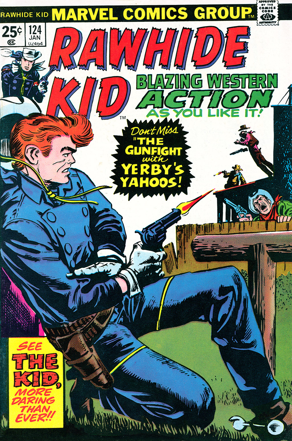 Read online The Rawhide Kid comic -  Issue #124 - 1