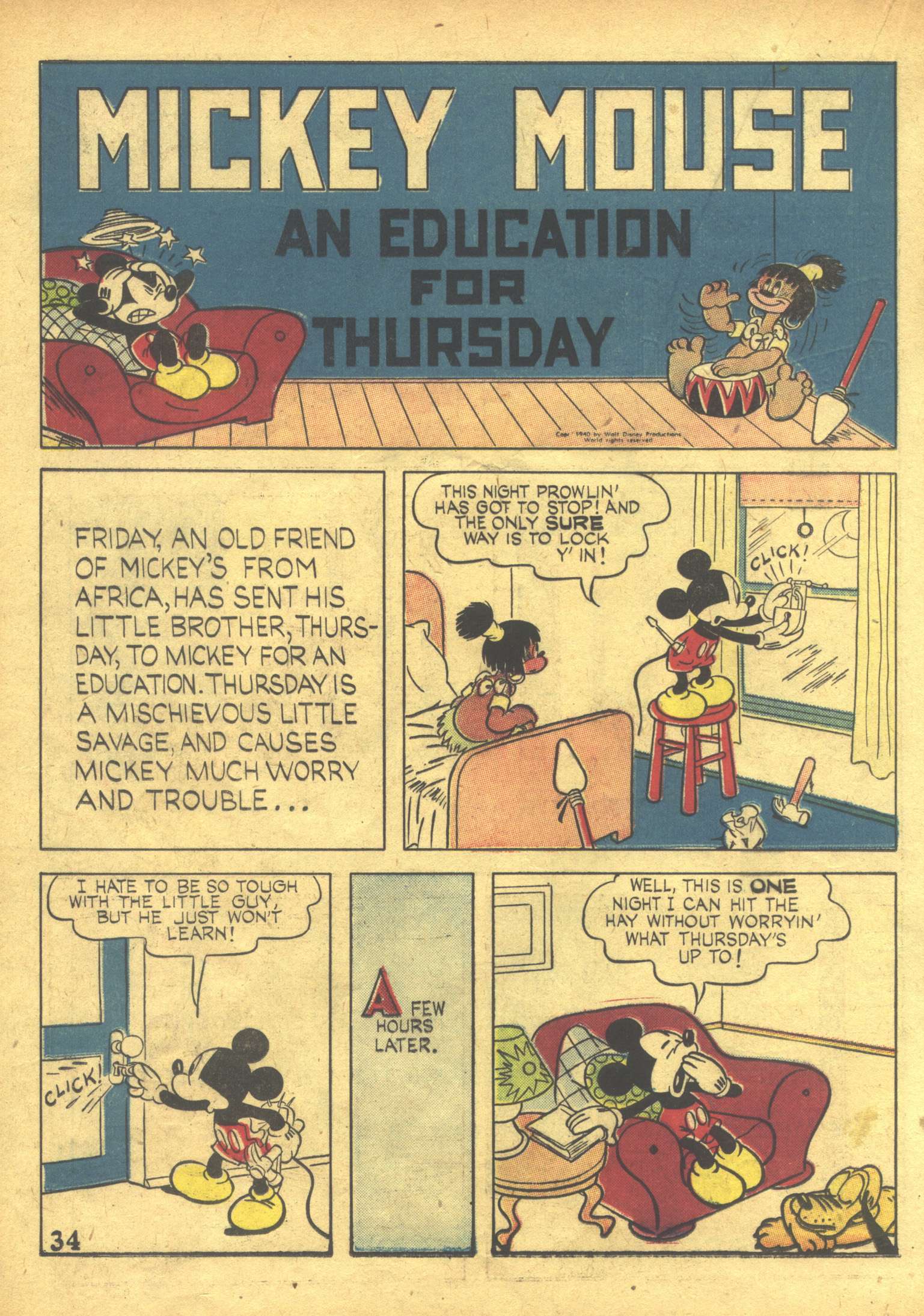 Read online Walt Disney's Comics and Stories comic -  Issue #23 - 36