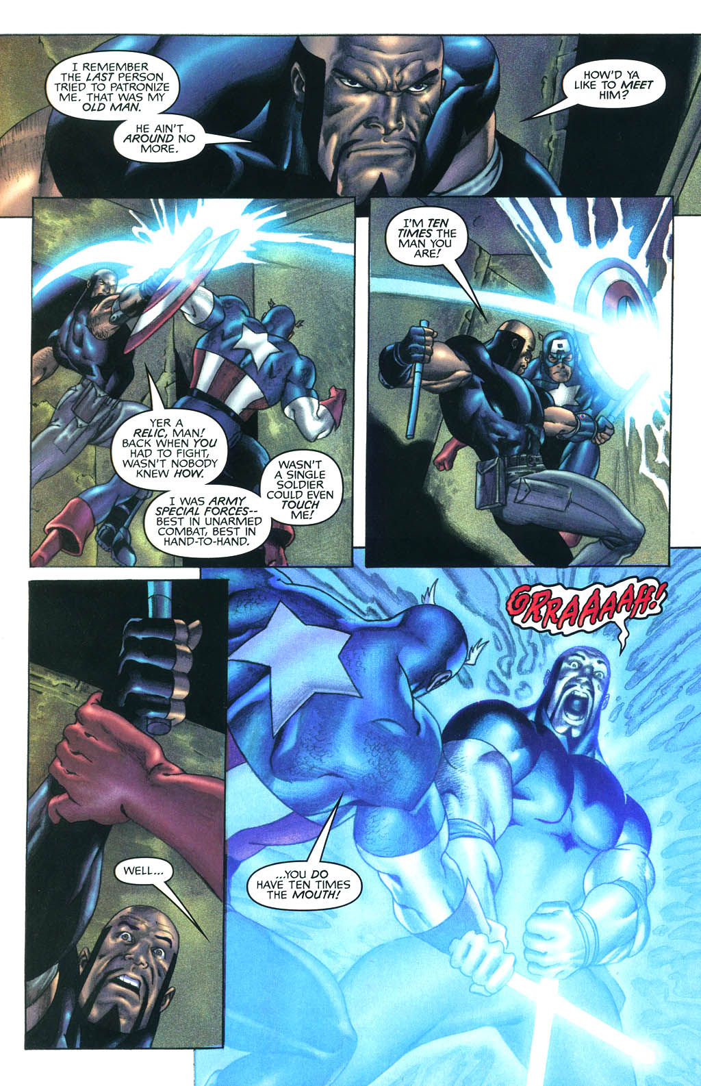 Read online Wolverine/Captain America comic -  Issue #2 - 14