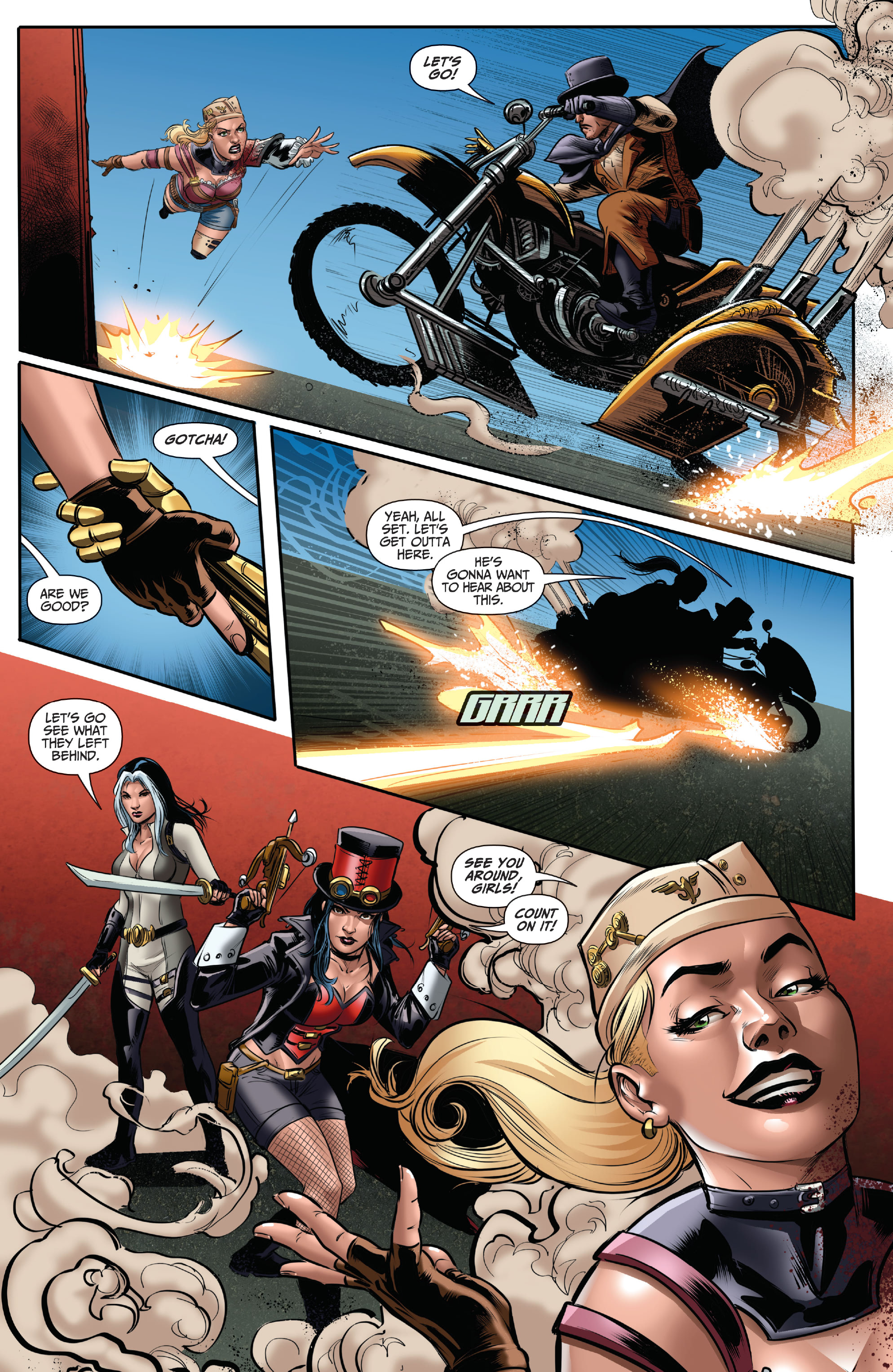 Read online Van Helsing: Steampunk comic -  Issue # Full - 18