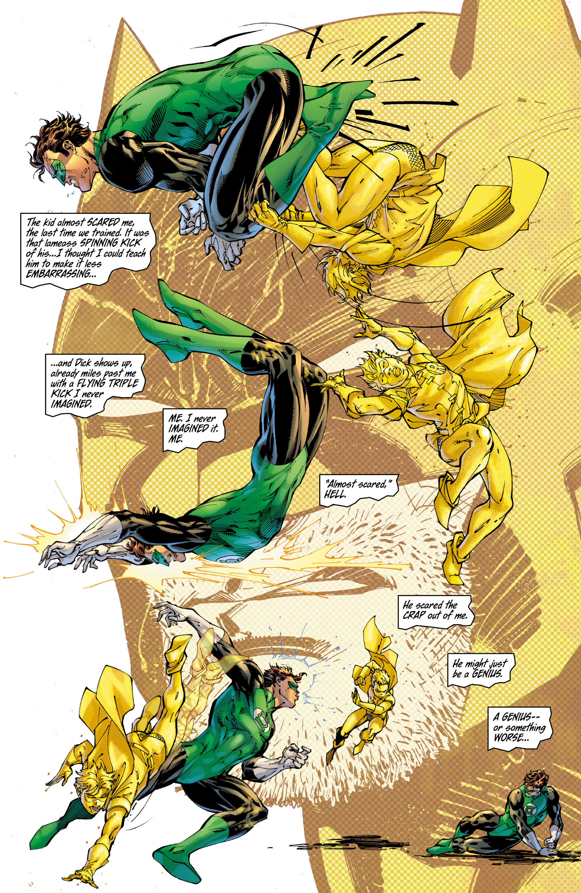 Read online All Star Batman & Robin, The Boy Wonder comic -  Issue #9 - 13