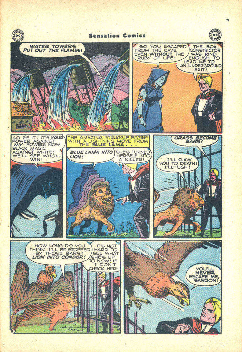Read online Sensation (Mystery) Comics comic -  Issue #68 - 37