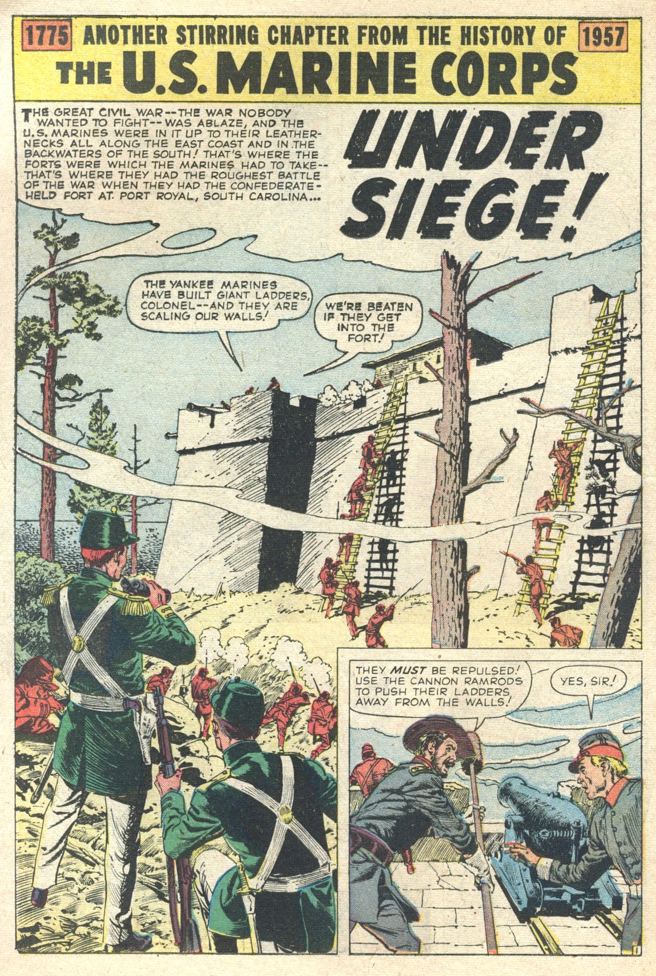 Read online Marines in Battle comic -  Issue #23 - 22