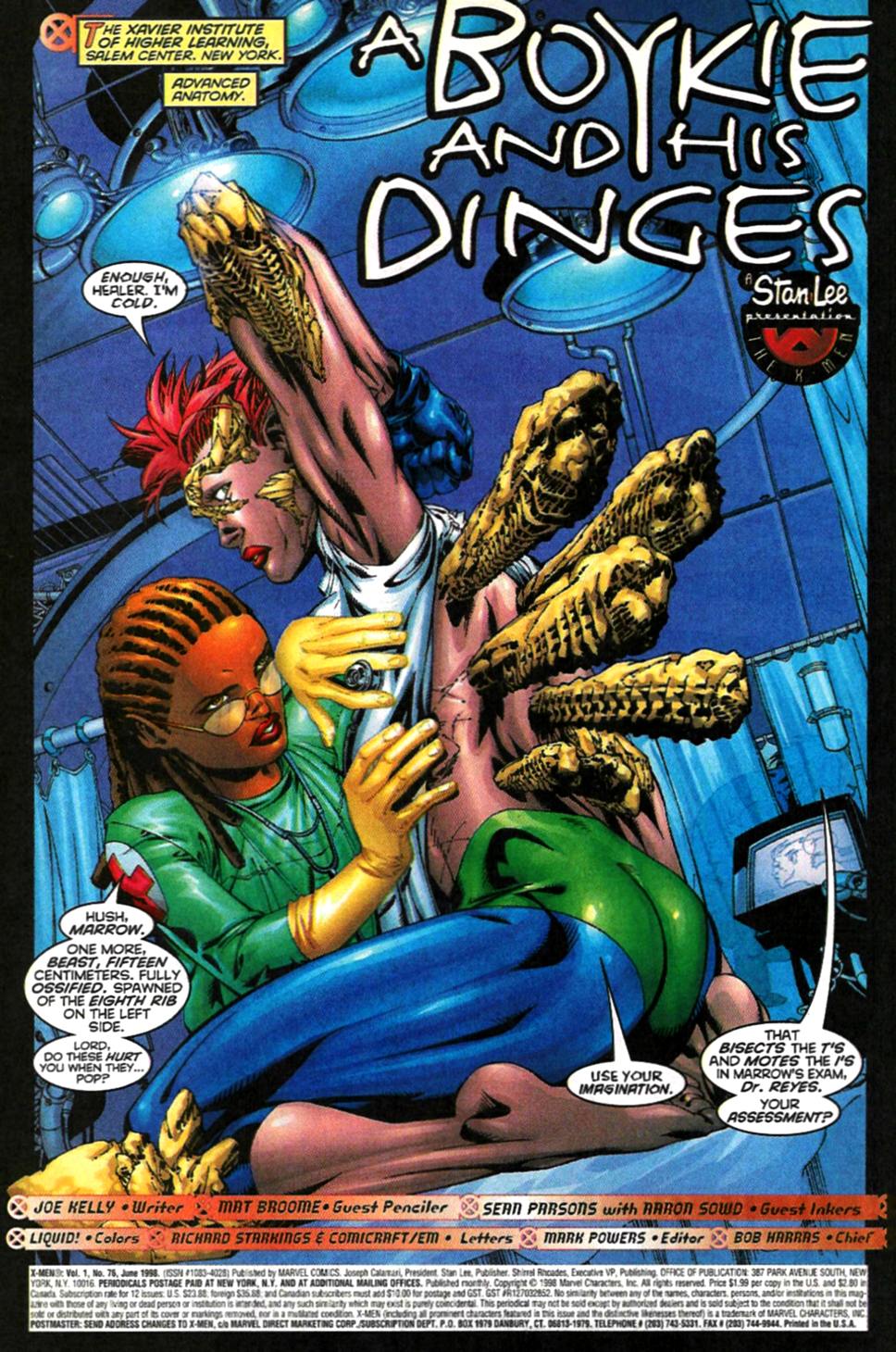Read online X-Men (1991) comic -  Issue #76 - 2