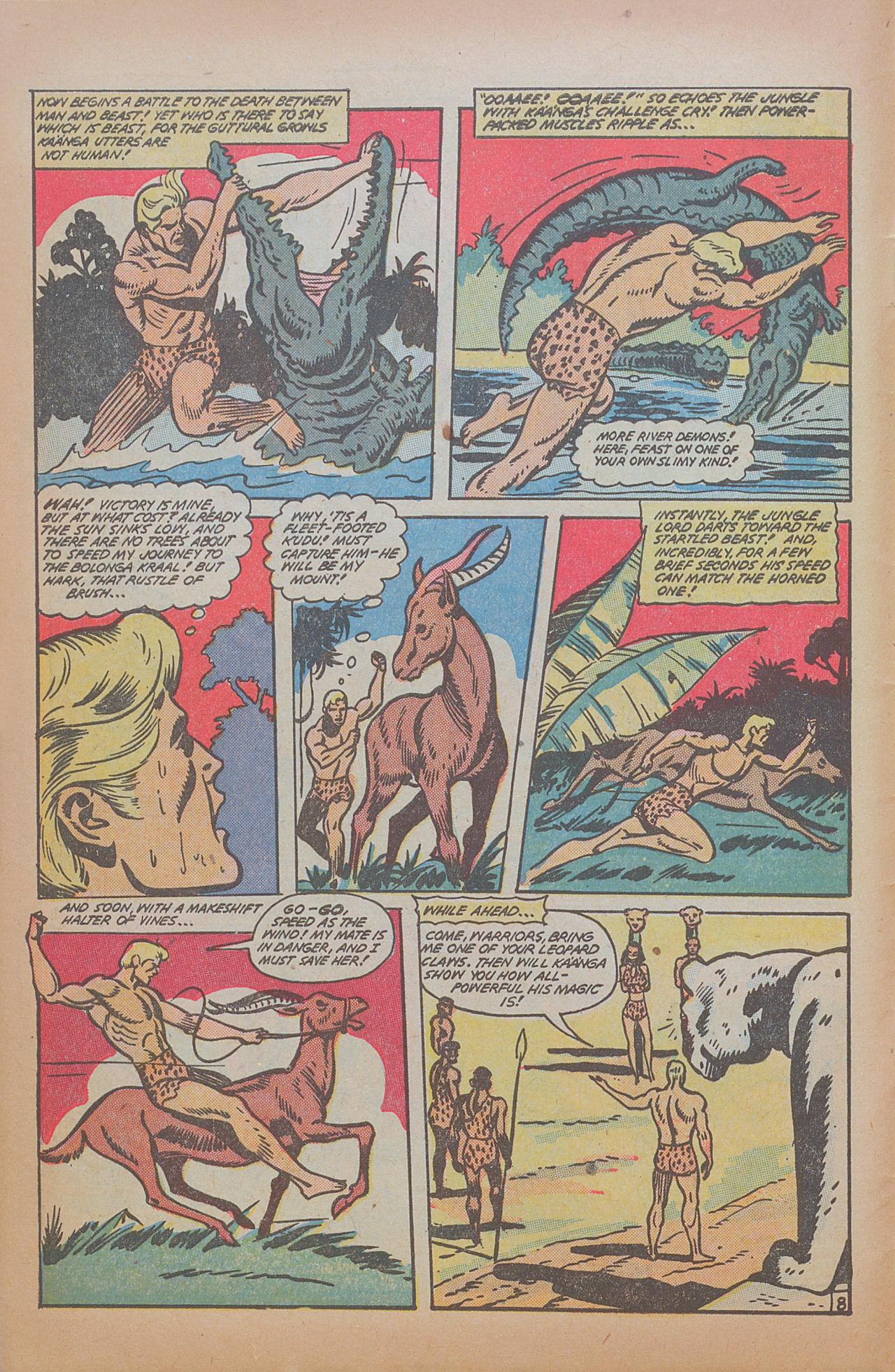 Read online Jungle Comics comic -  Issue #113 - 10