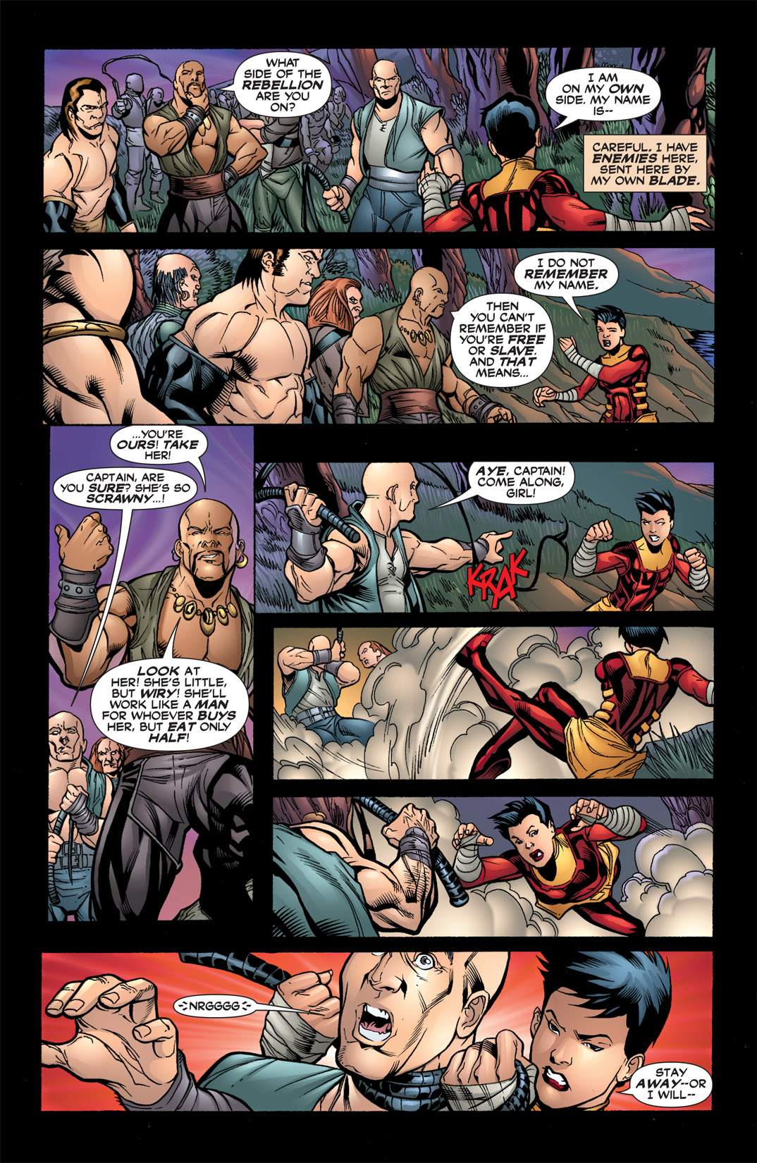 Read online Outsiders: Five of a Kind comic -  Issue # Issue Katana-Shazam - 9