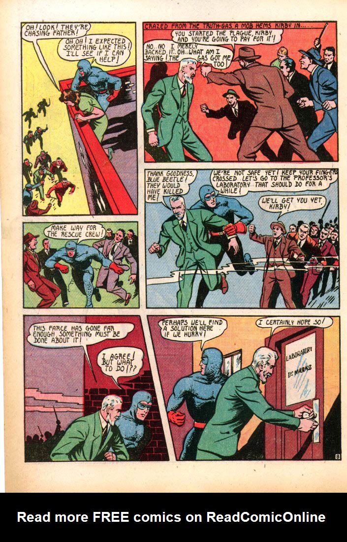 Read online The Blue Beetle comic -  Issue #27 - 10