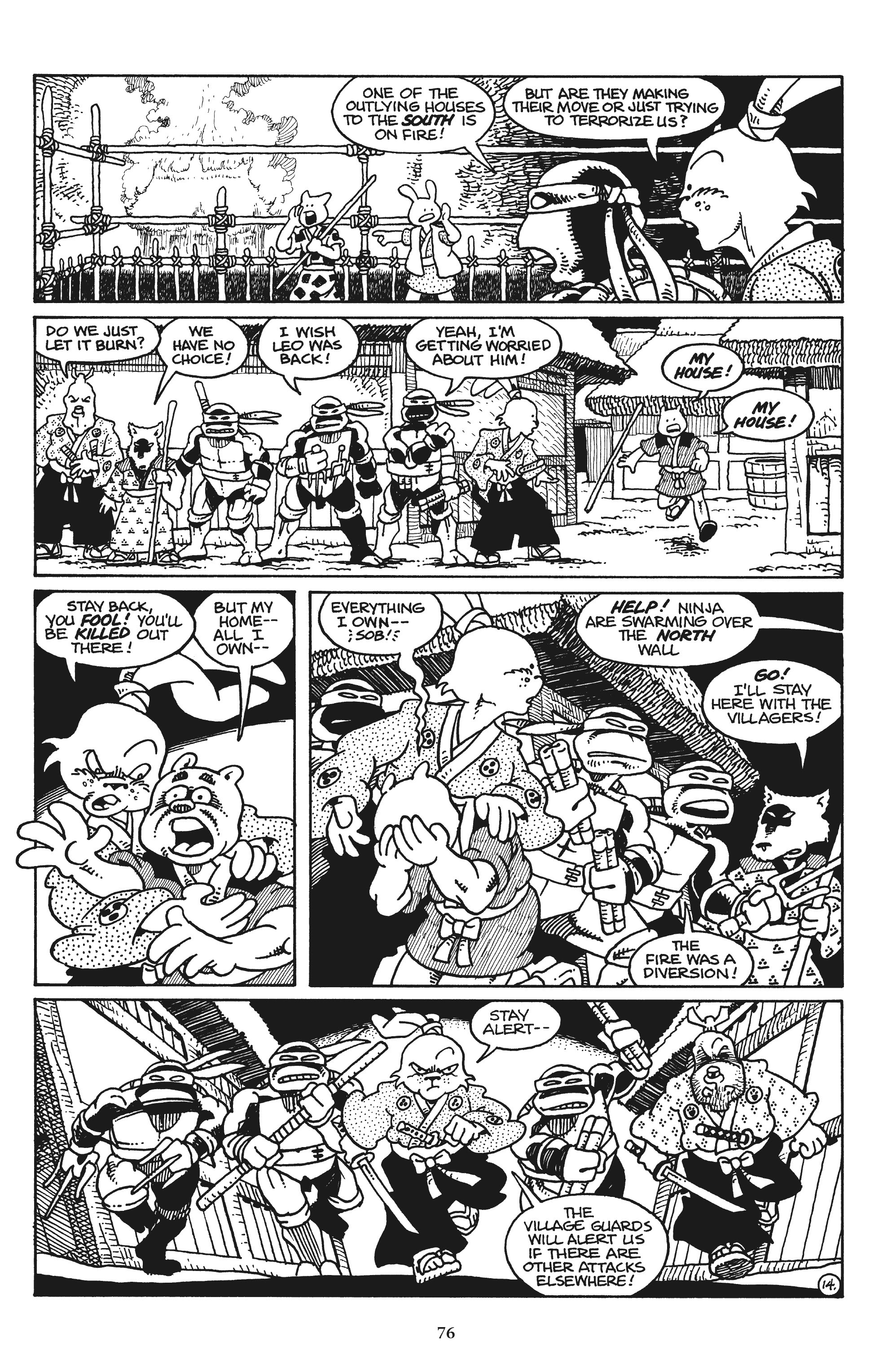 Read online Usagi Yojimbo/Teenage Mutant Ninja Turtles: The Complete Collection comic -  Issue # TPB (Part 1) - 70