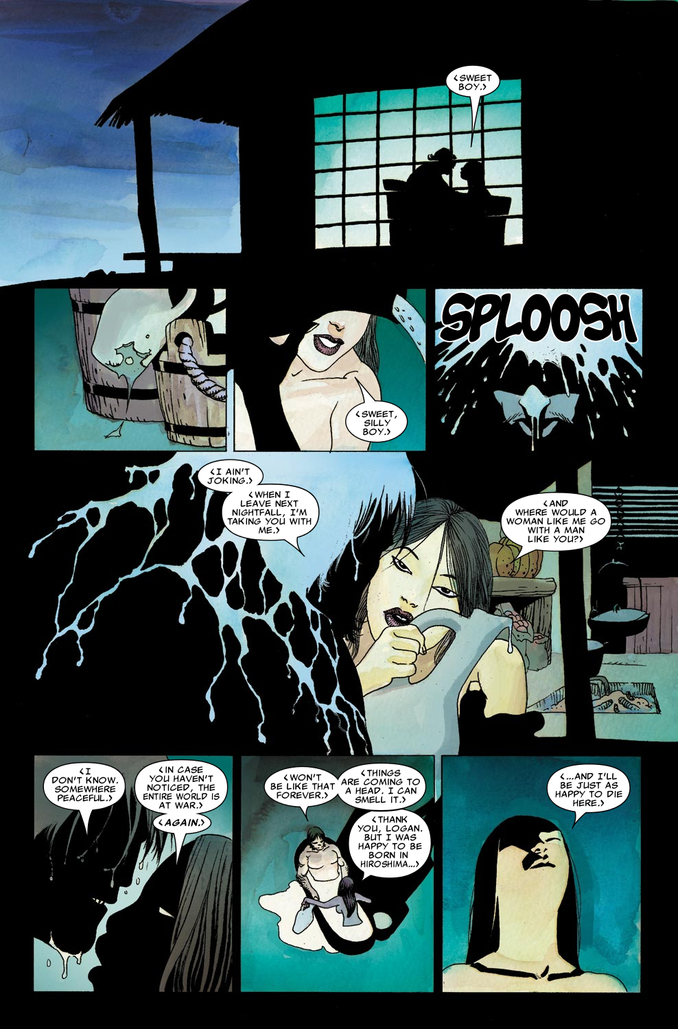 Read online Logan comic -  Issue #3 - 8