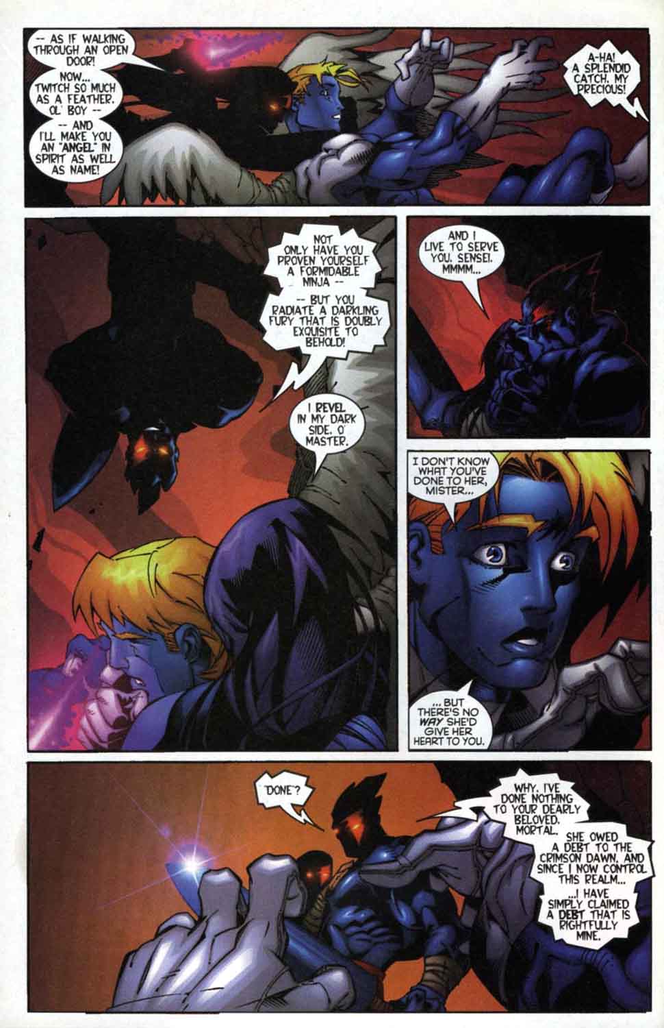 Read online Psylocke & Archangel Crimson Dawn comic -  Issue #4 - 5