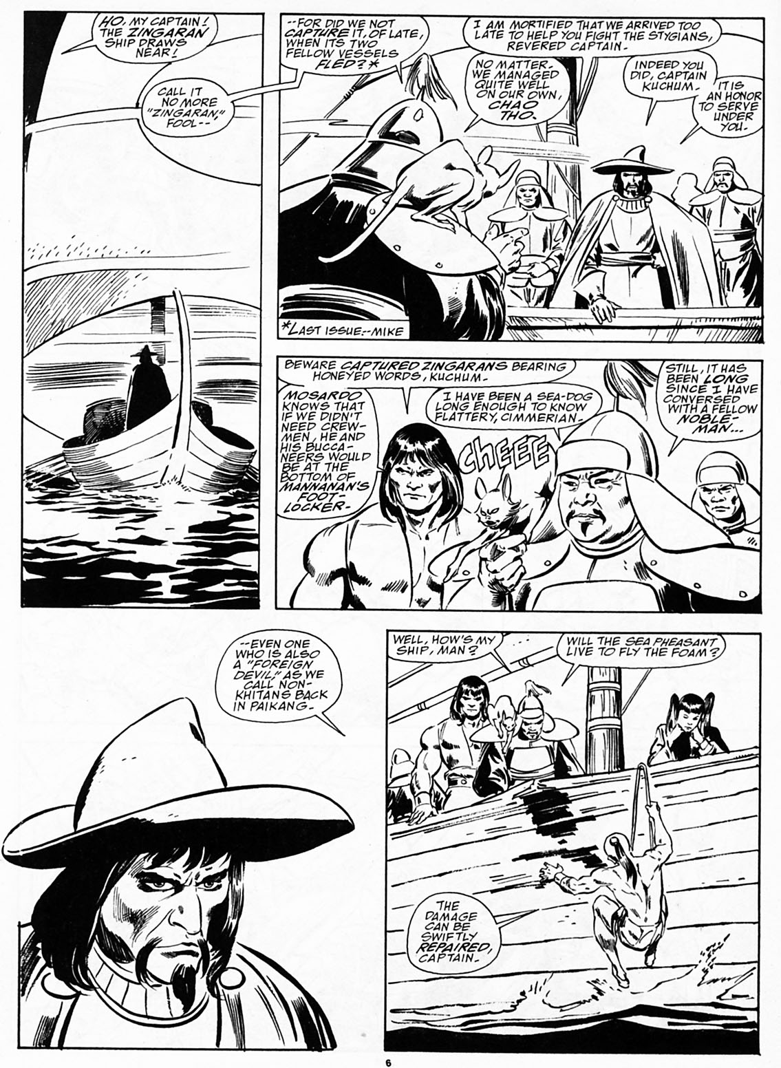 The Savage Sword Of Conan issue 191 - Page 8