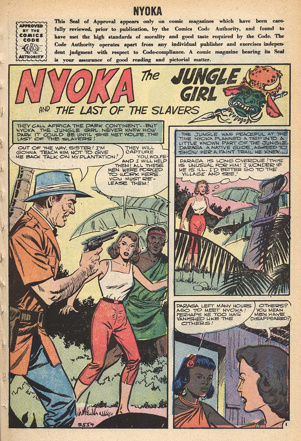 Read online Nyoka the Jungle Girl (1955) comic -  Issue #17 - 3