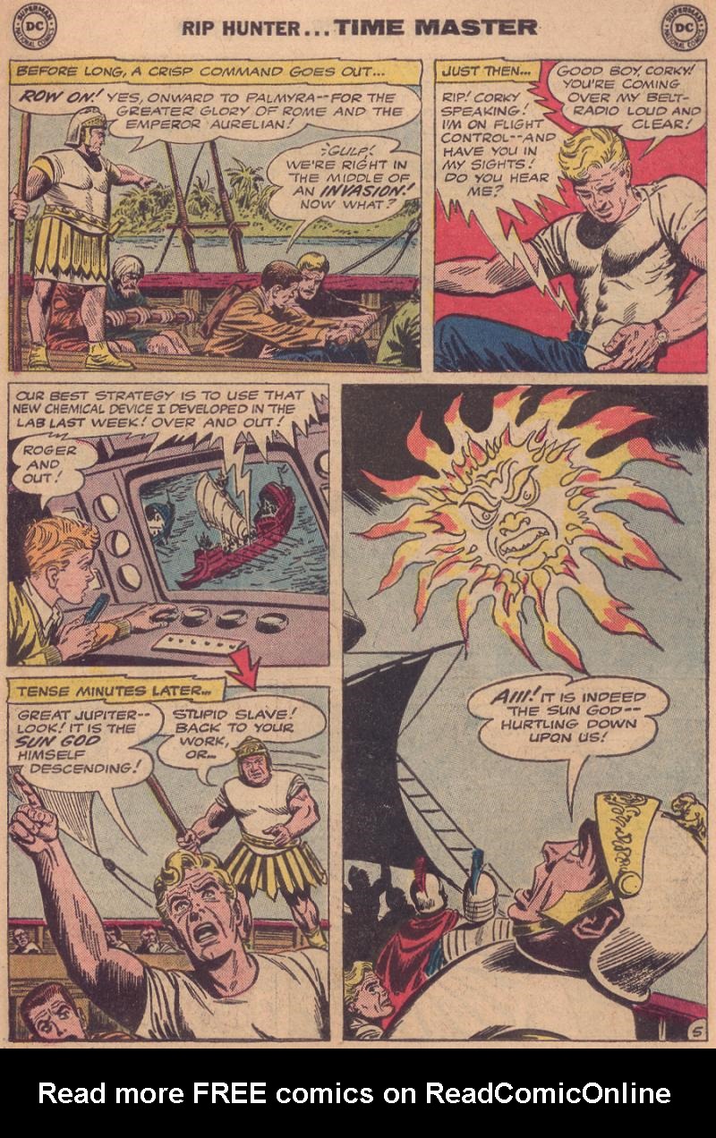 Read online Rip Hunter...Time Master comic -  Issue #10 - 6