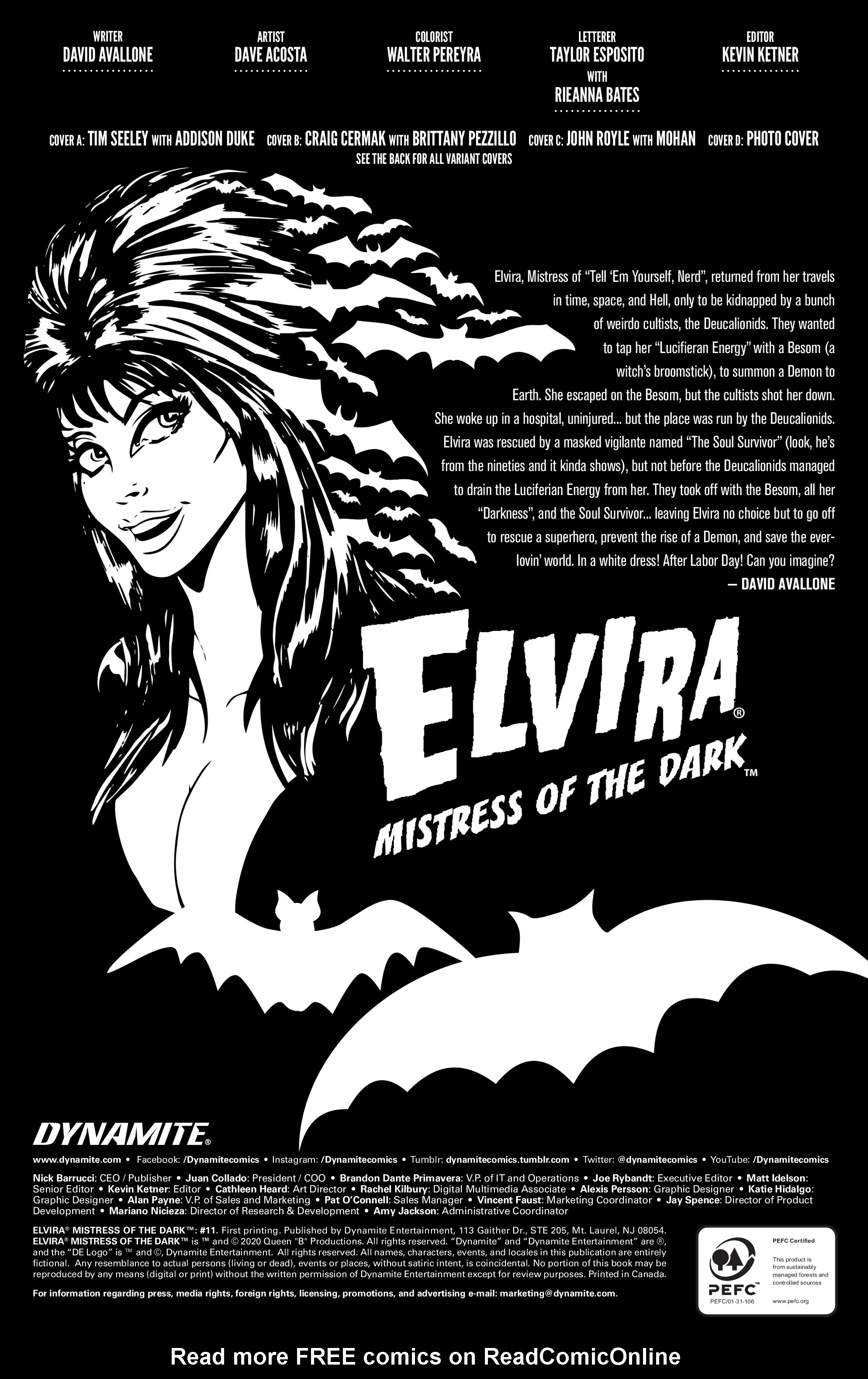 Read online Elvira: Mistress of the Dark (2018) comic -  Issue #11 - 5