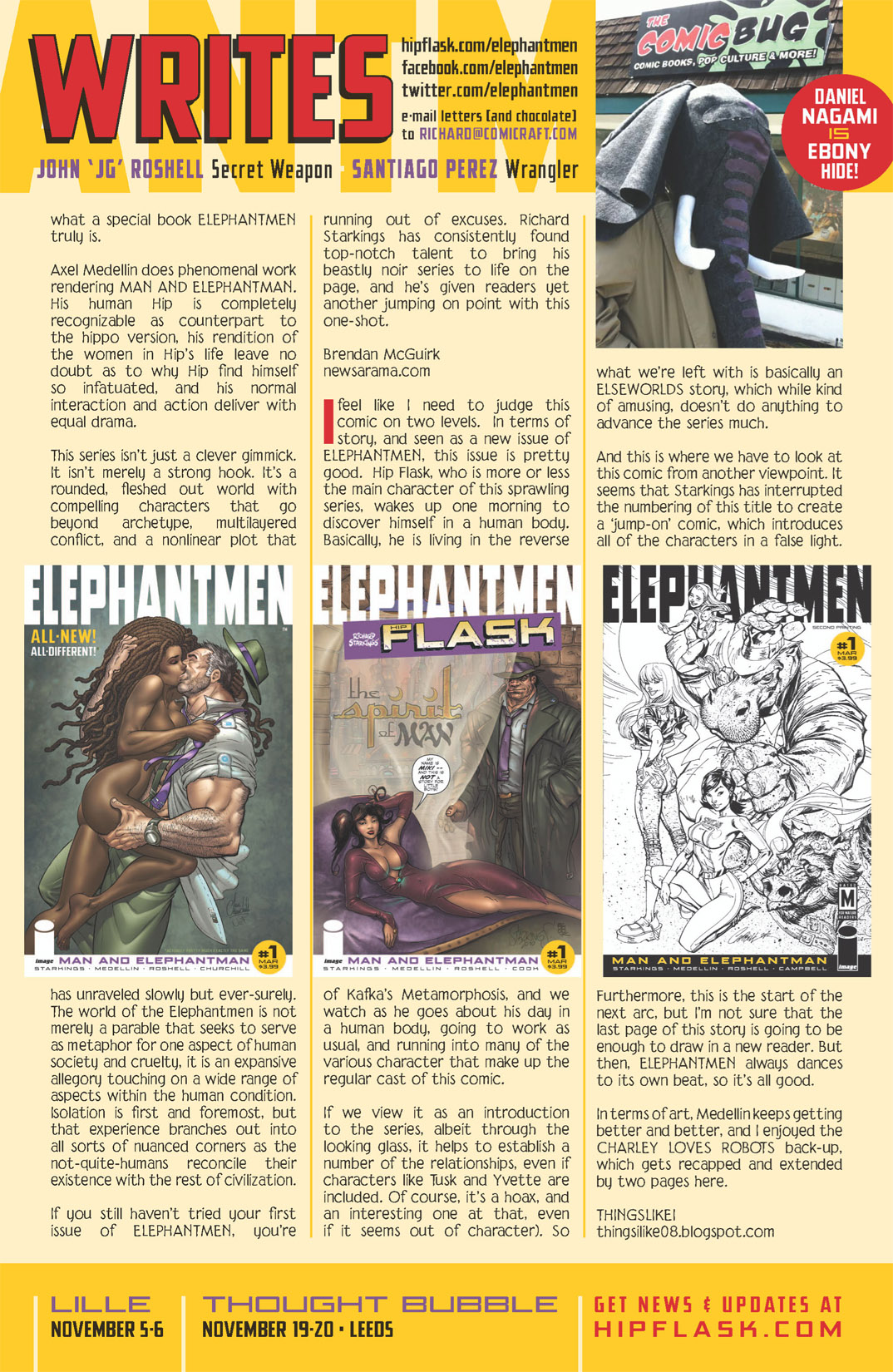 Read online Elephantmen comic -  Issue #32 - 28