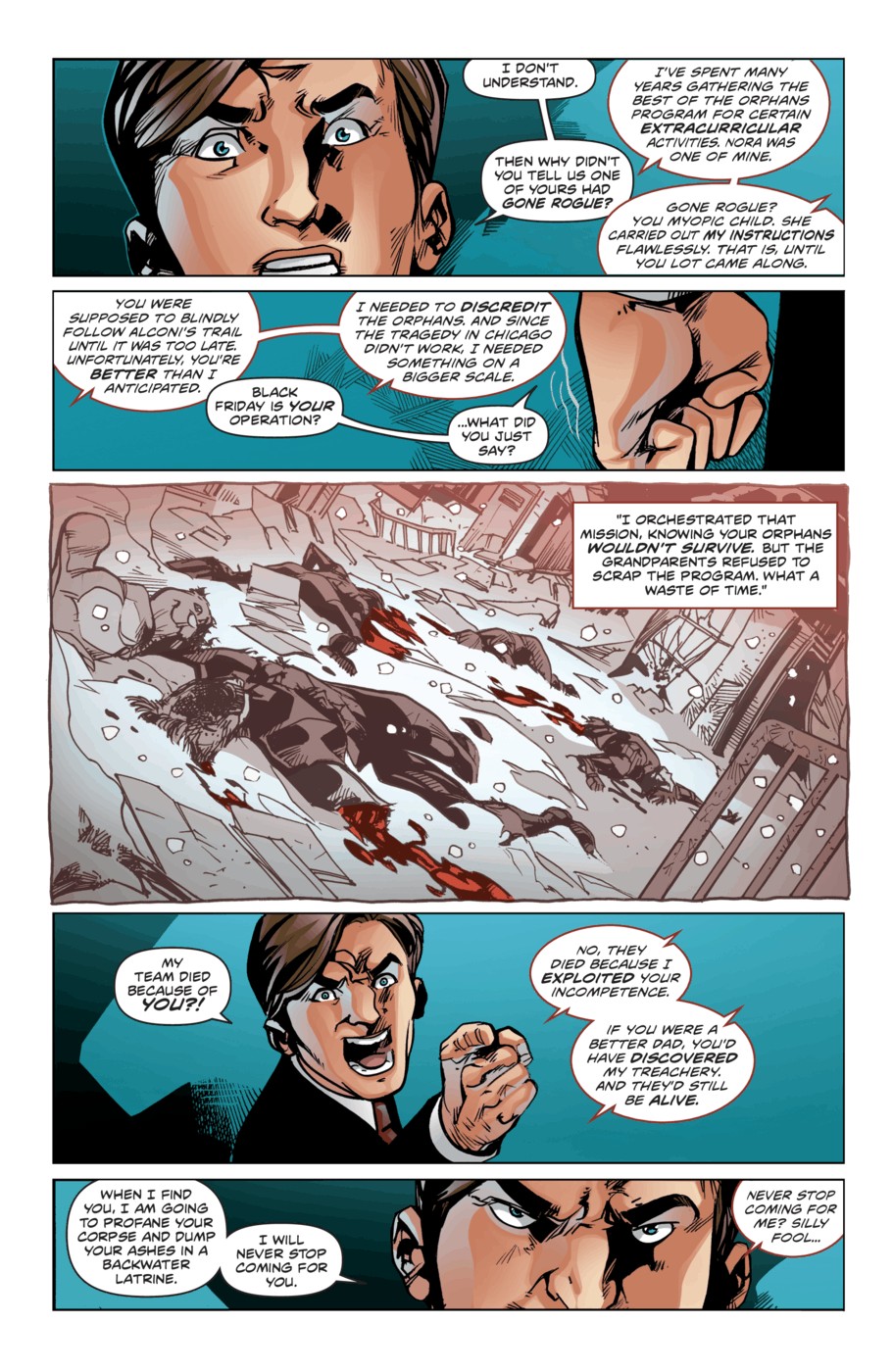 Read online Protocol: Orphans comic -  Issue #3 - 22