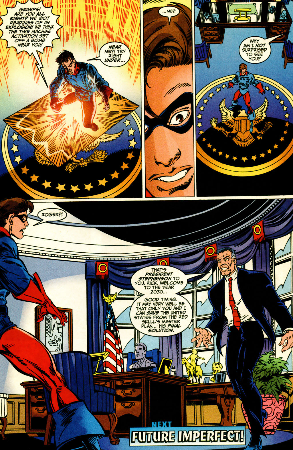 Read online Marvels Comics: Spider-Man comic -  Issue #Marvels Comics Captain America - 21