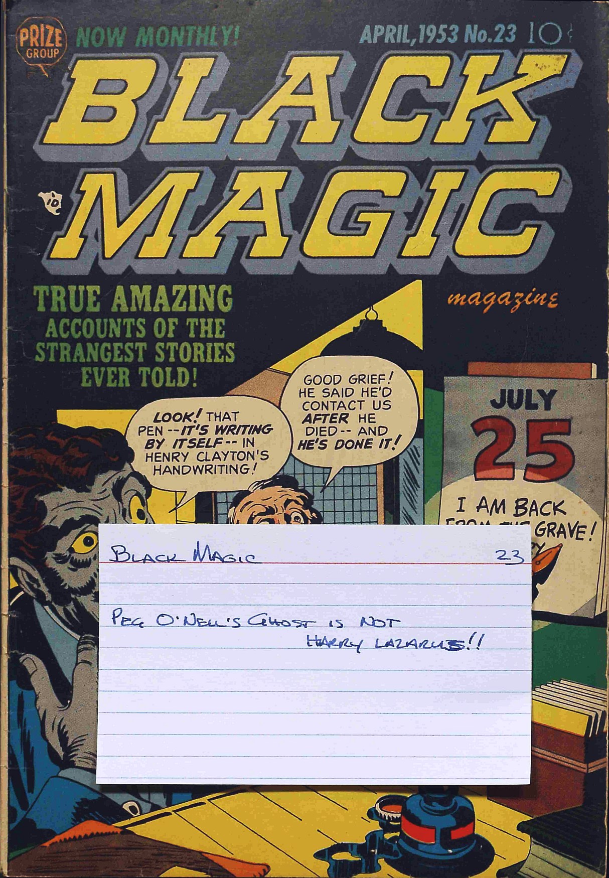 Read online Black Magic (1950) comic -  Issue #23 - 37
