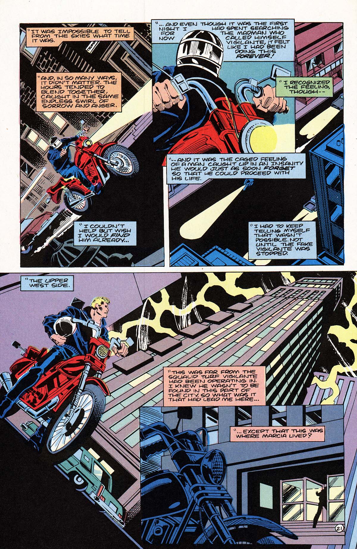 Read online Vigilante (1983) comic -  Issue #22 - 22