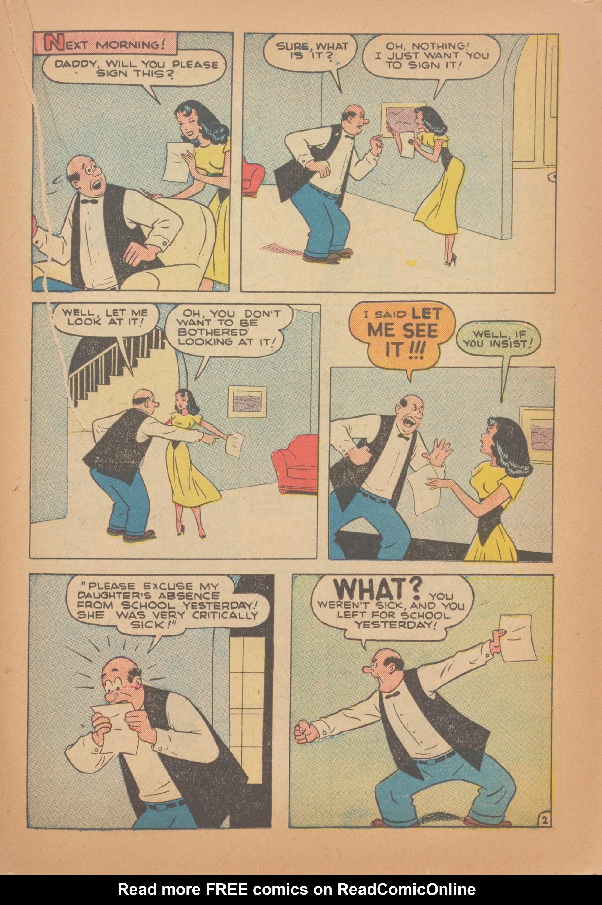 Read online Hedy Of Hollywood Comics comic -  Issue #37 - 33