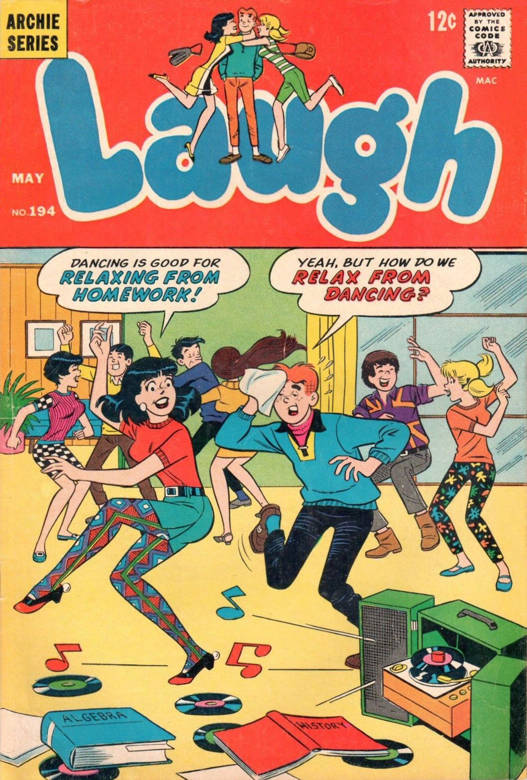 Read online Laugh (Comics) comic -  Issue #194 - 1