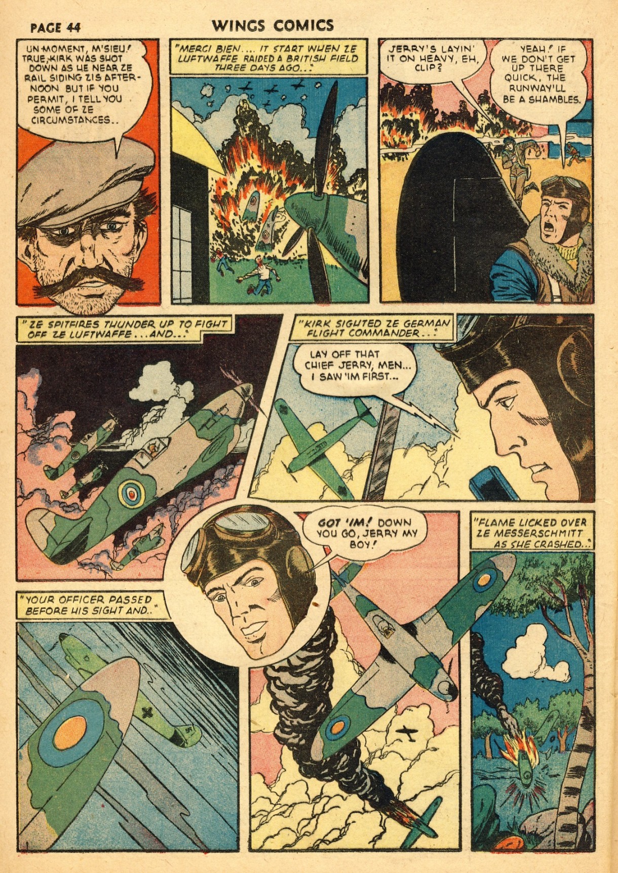 Read online Wings Comics comic -  Issue #22 - 46